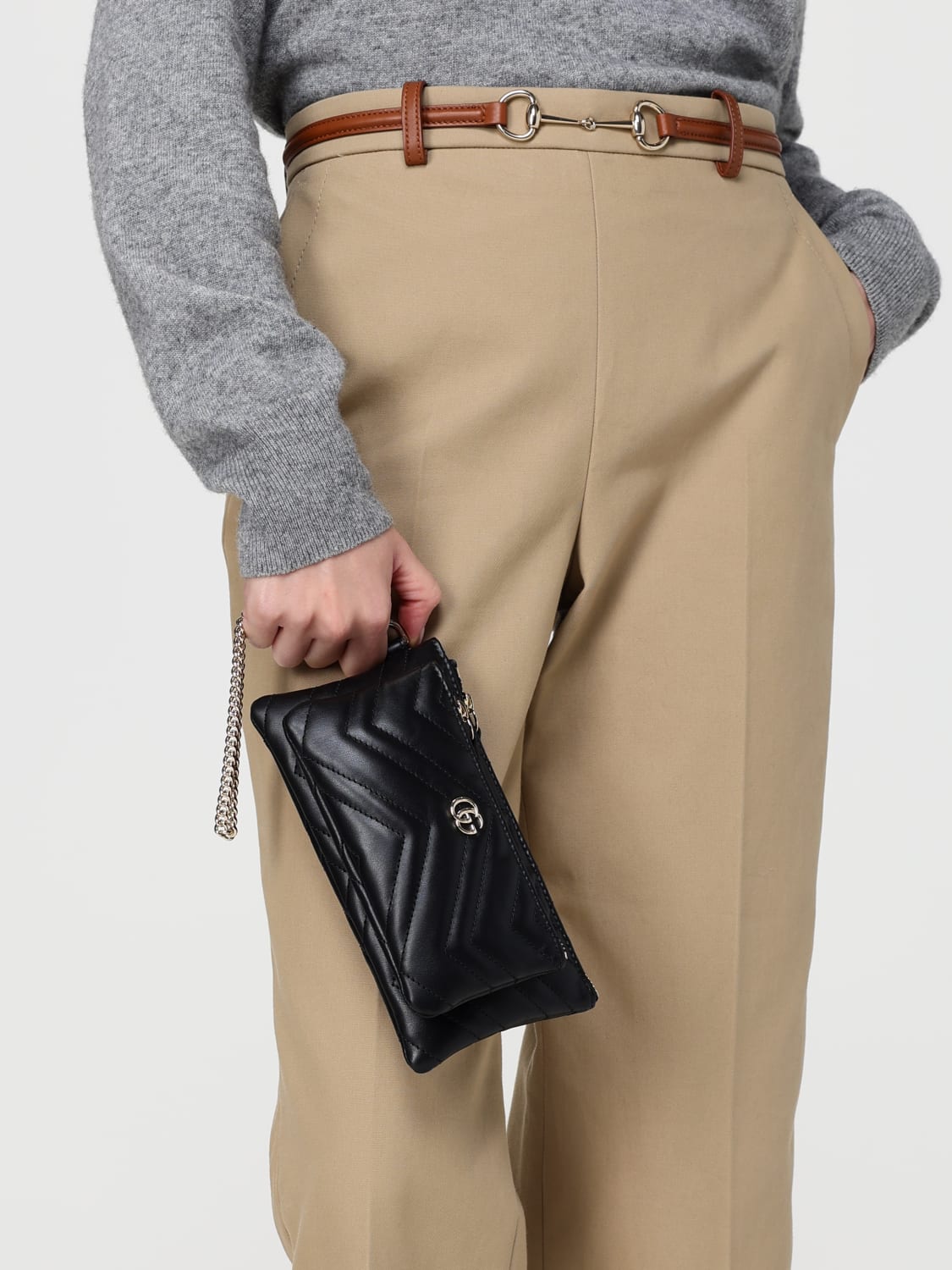 GUCCI MINI BOLSO: Bolso de hombro mujer Gucci, Negro - Img 2