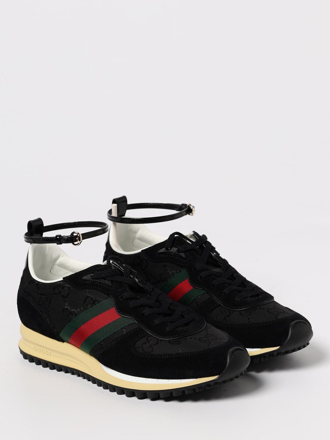 GUCCI SNEAKERS: Sneakers woman Gucci, Black - Img 2