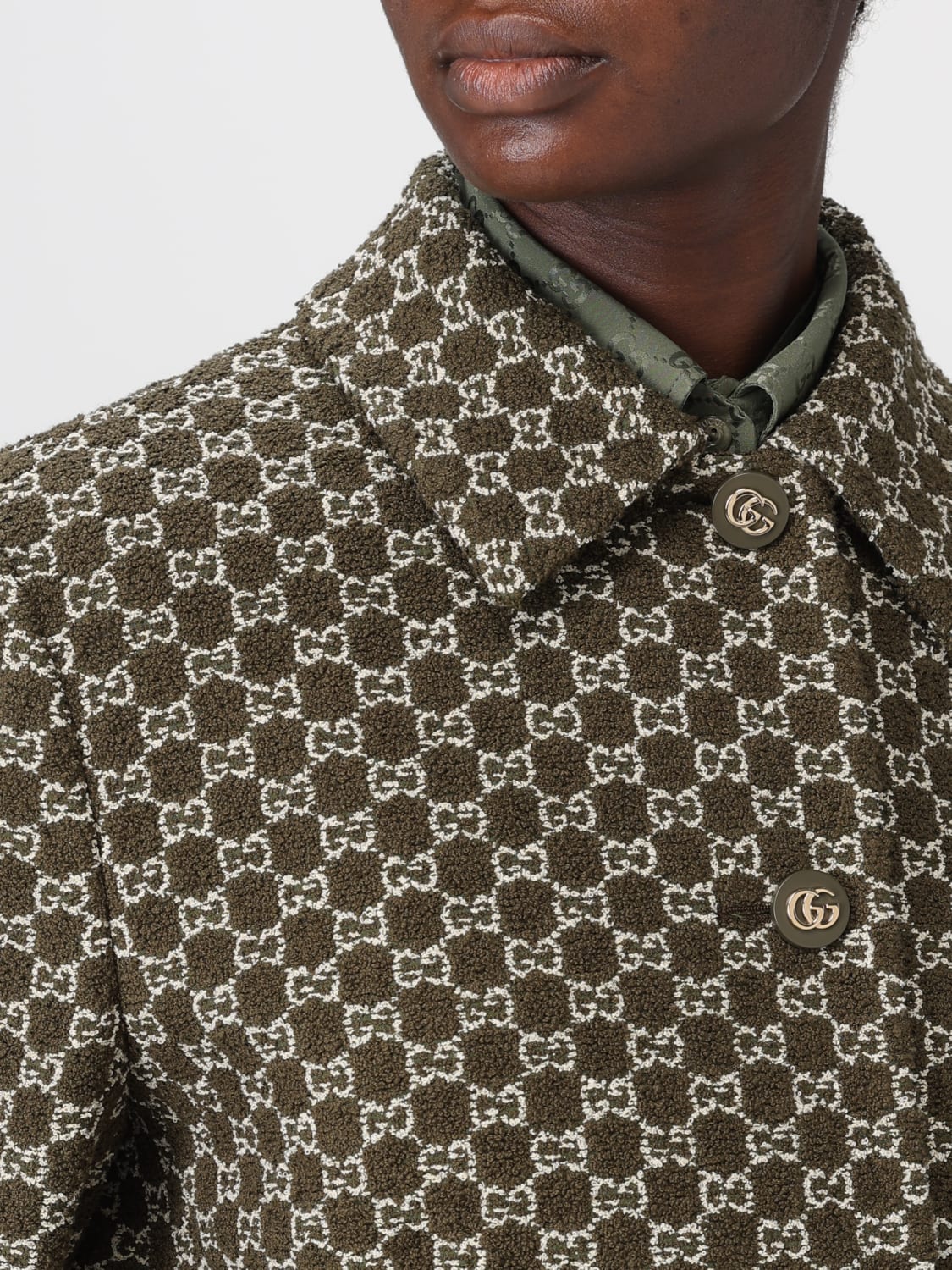 GUCCI JACKET: Blazer woman Gucci, Green - Img 5