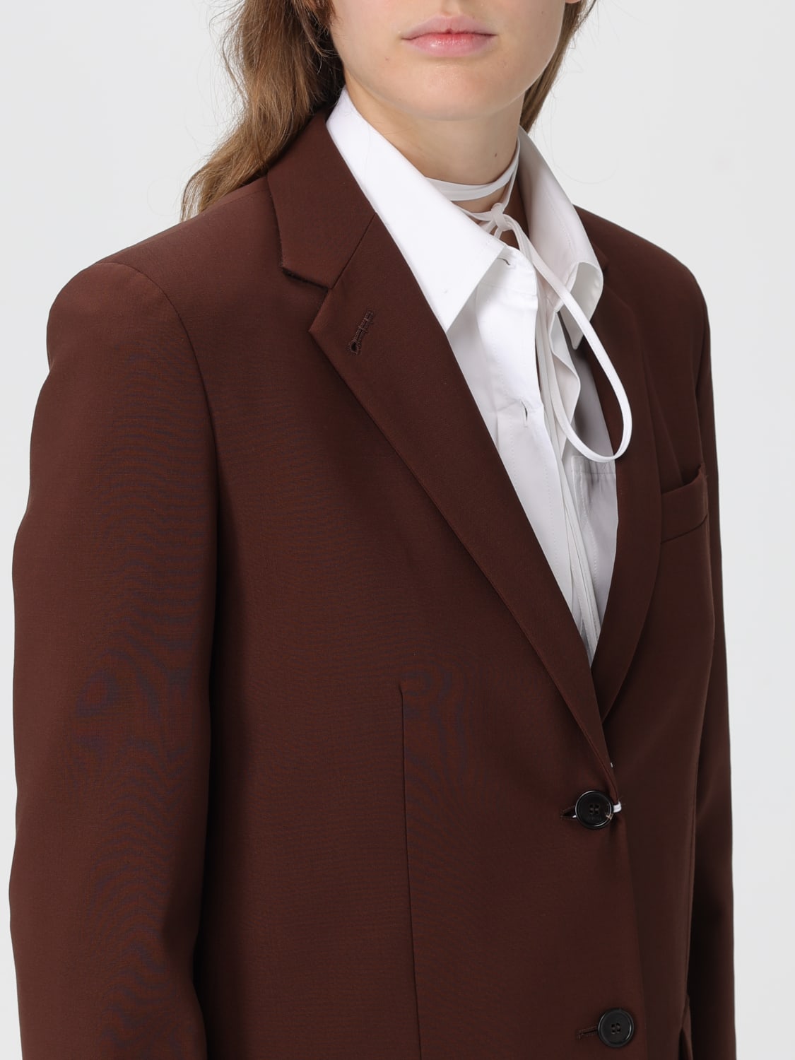 GUCCI JACKET: Blazer woman Gucci, Brown - Img 5