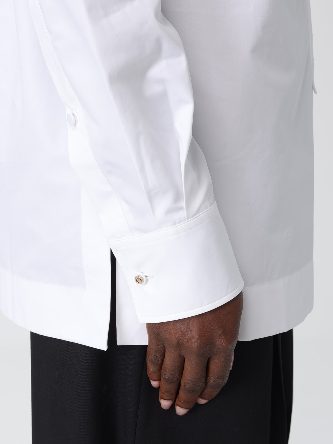 GUCCI HEMDBLUSE: Hemdbluse damen Gucci, Weiß - Img 5