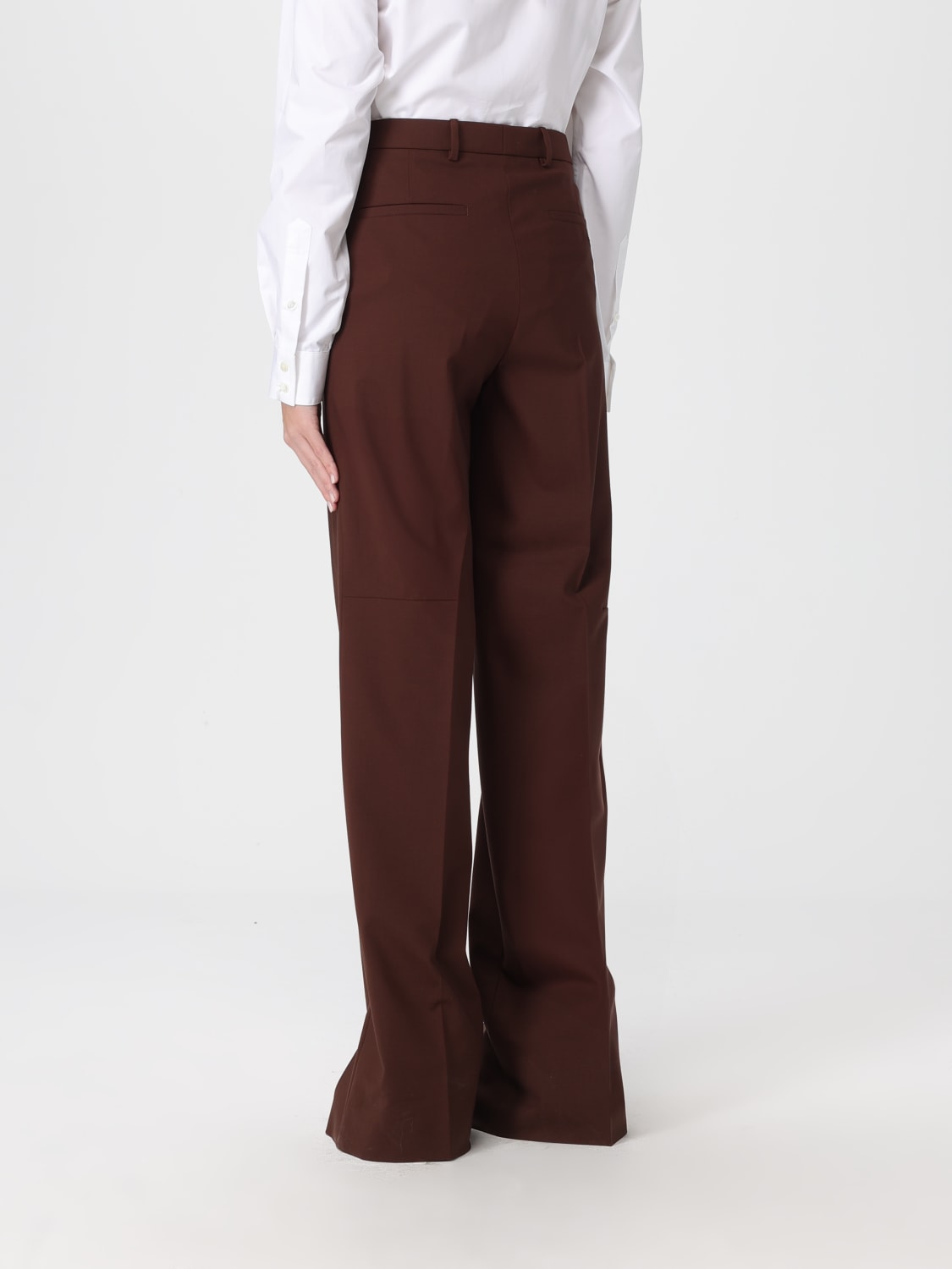GUCCI PANTS: Pants woman Gucci, Brown - Img 3