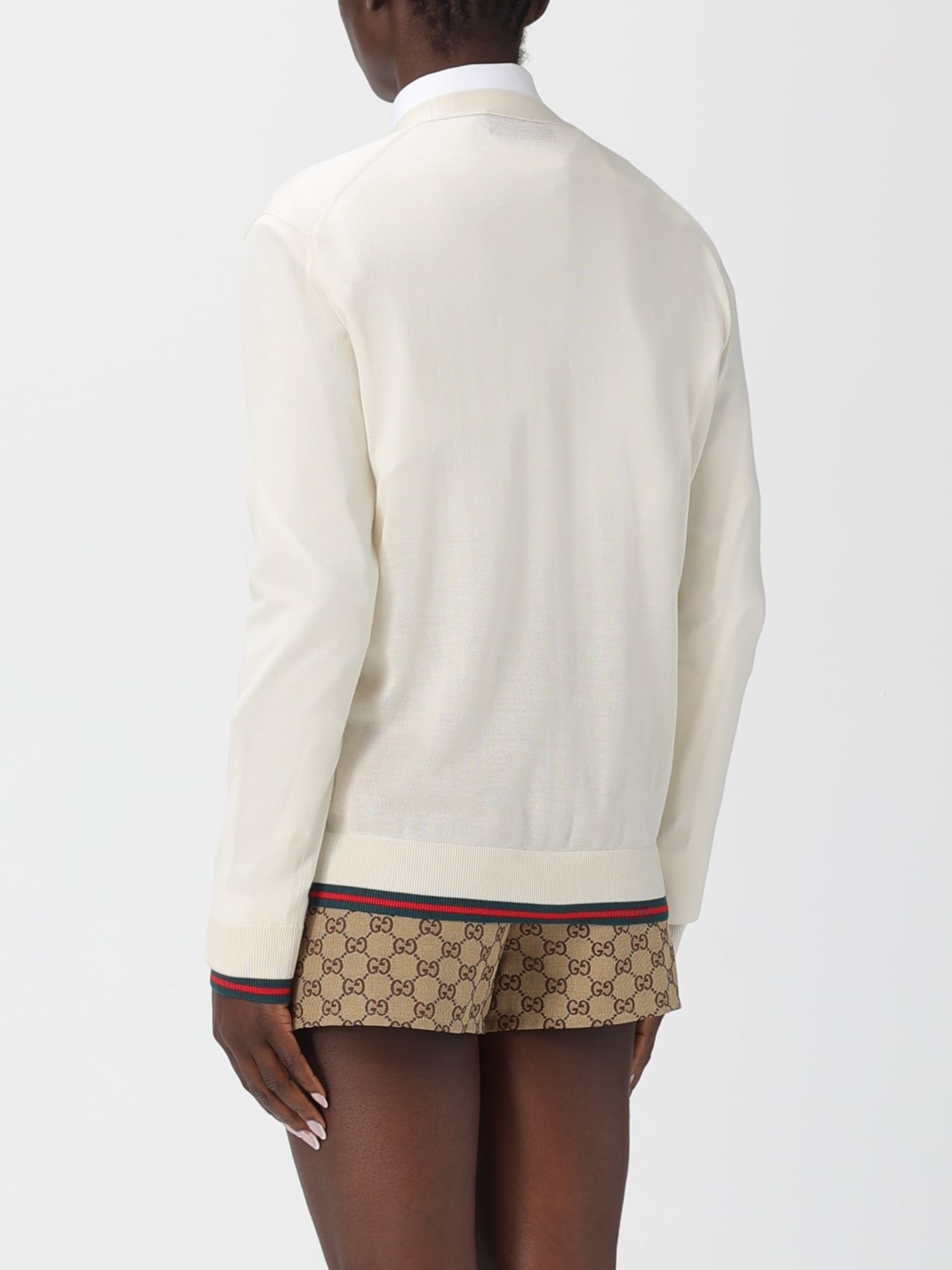 GUCCI SWEATER: Sweater woman Gucci, White - Img 3