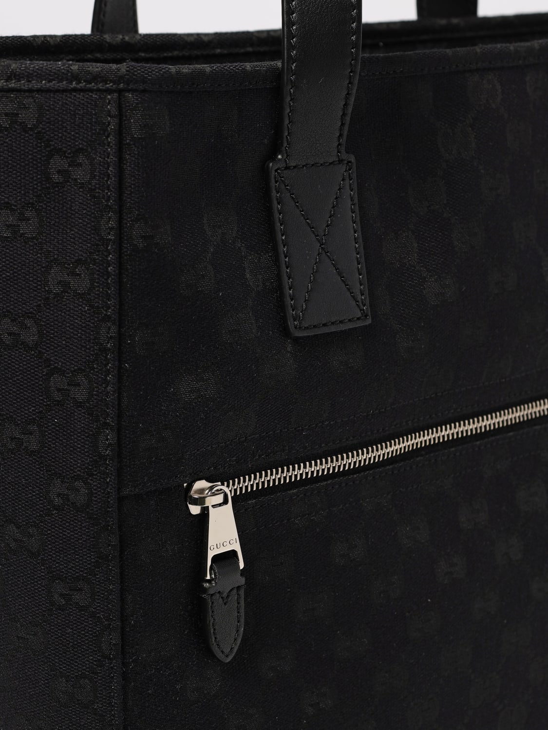 GUCCI UMHÄNGETASCHE: Tasche herren Gucci, Schwarz - Img 4
