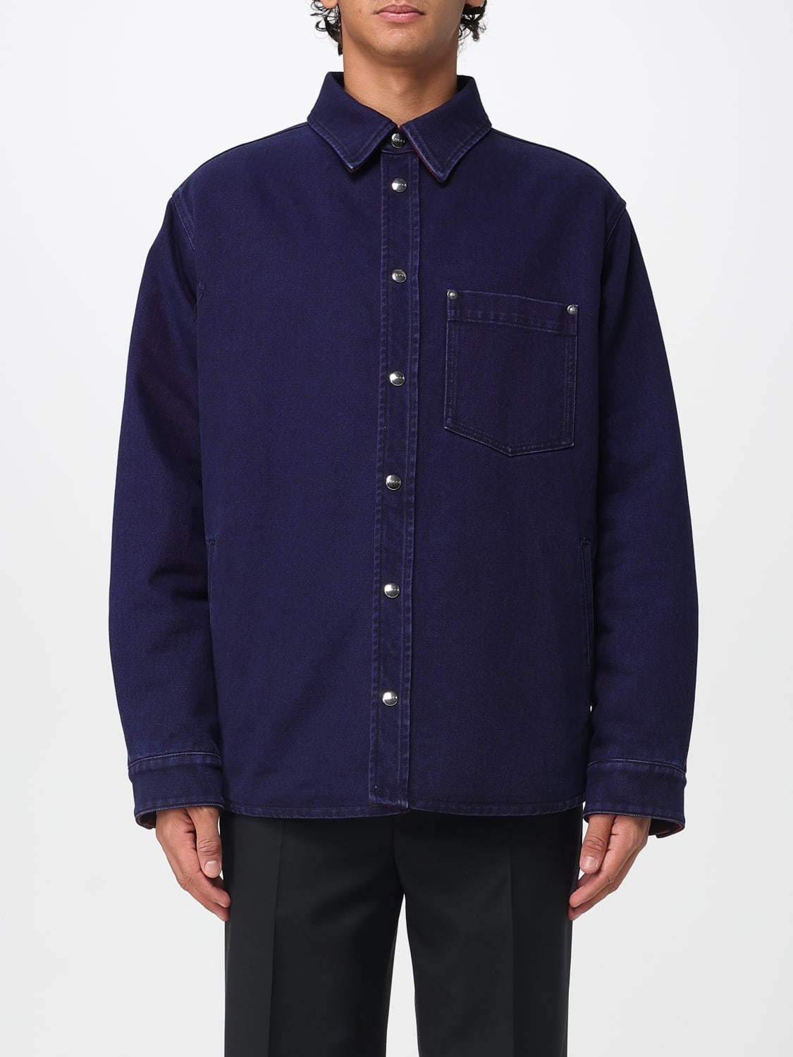 GUCCI JACKE: Blazer herren Gucci, Blau - Img 1