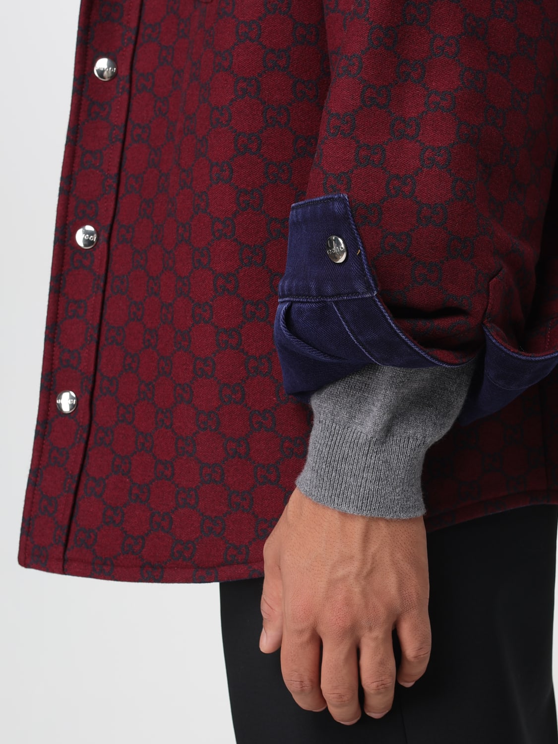 GUCCI JACKE: Blazer herren Gucci, Blau - Img 5