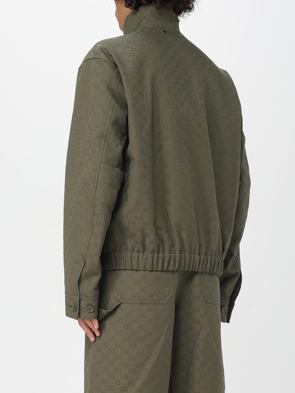 GUCCI JACKET: Blazer men Gucci, Green - Img 3