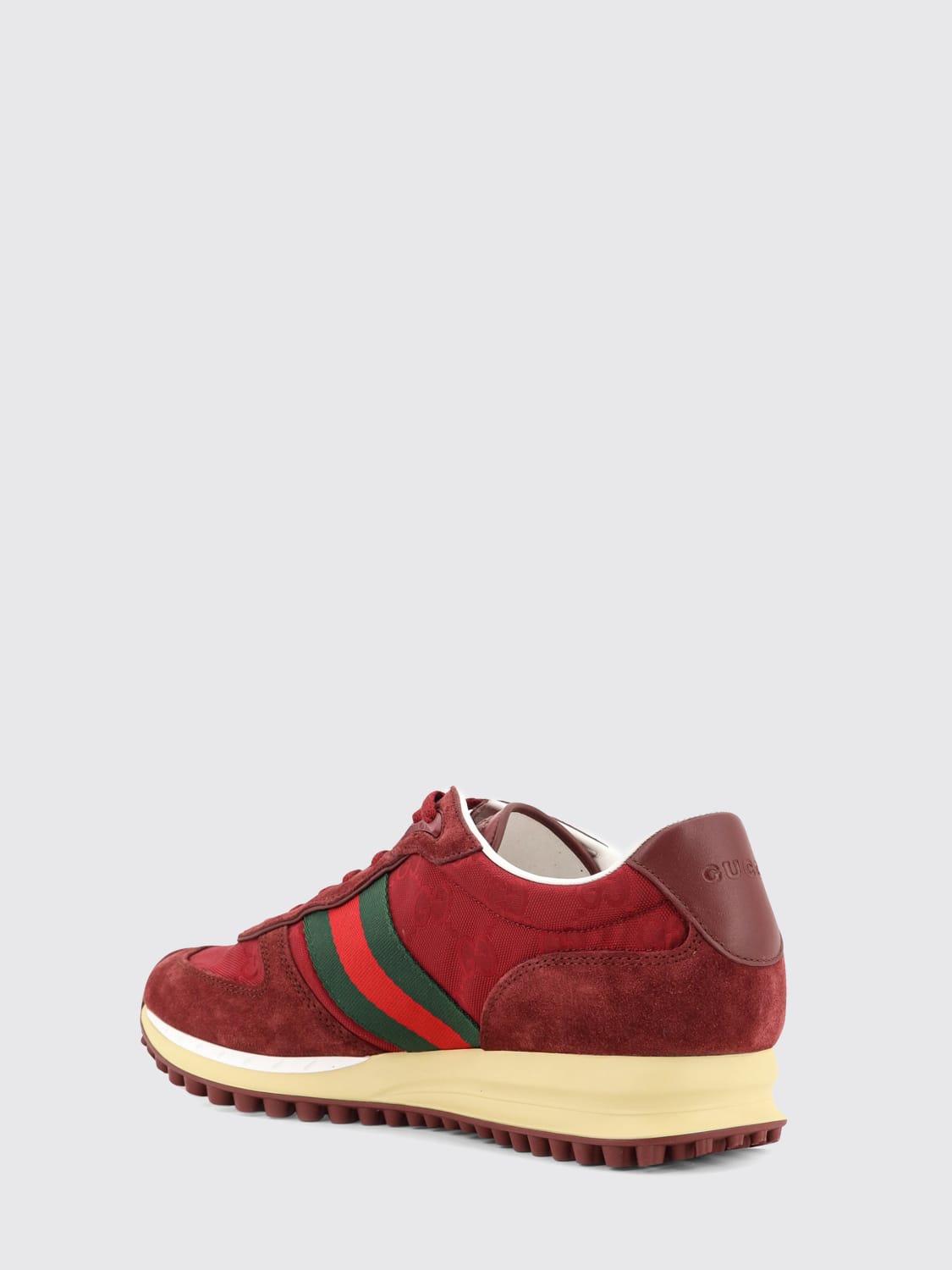 GUCCI BASKETS: Baskets homme Gucci, Blanc - Img 3