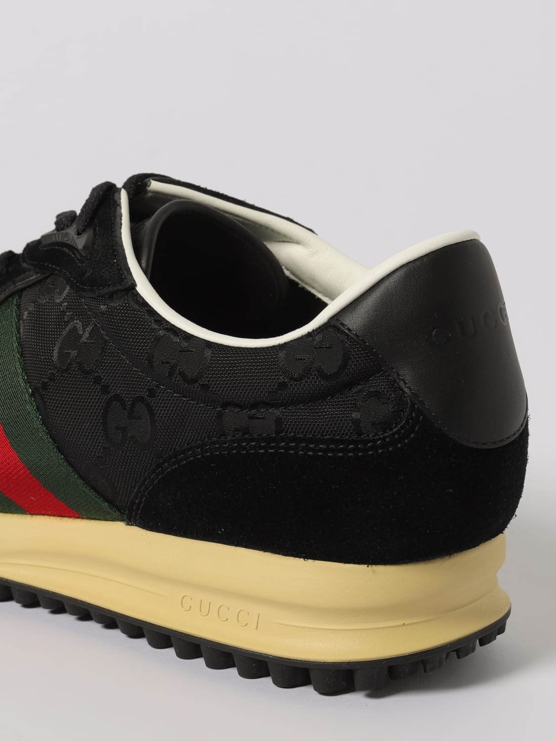 GUCCI SNEAKERS: Sneakers herren Gucci, Schwarz - Img 4
