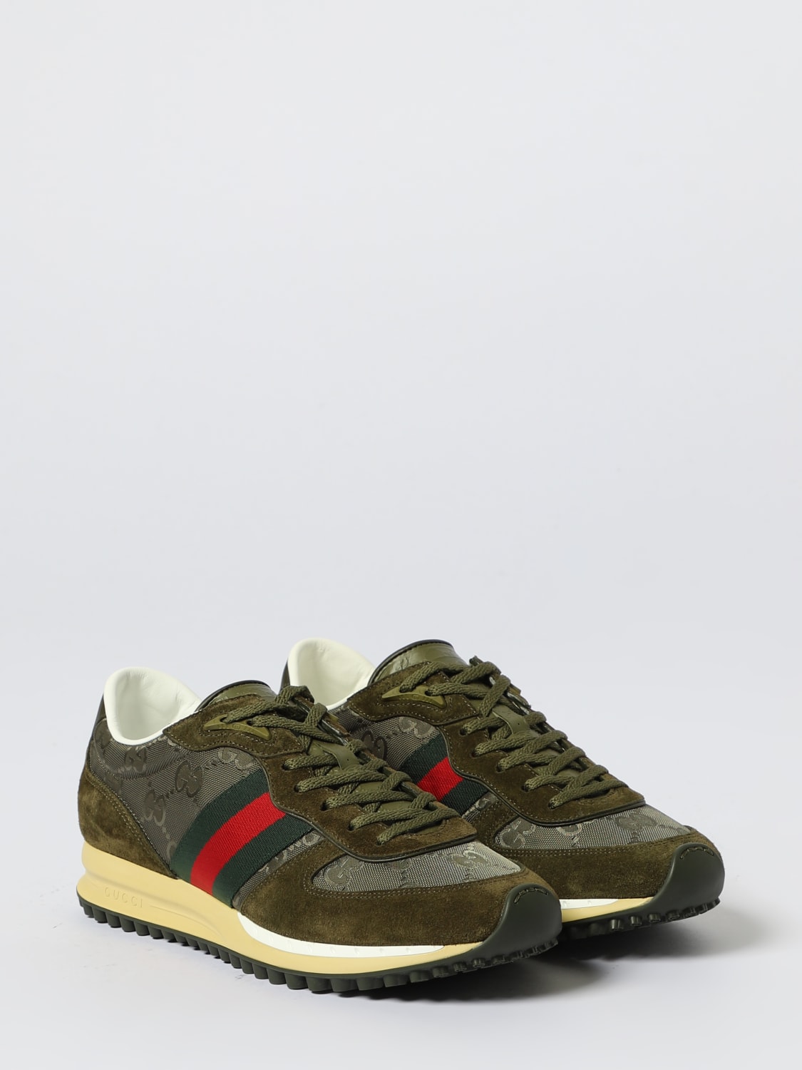 GUCCI SNEAKERS: Sneakers herren Gucci, Grün - Img 2