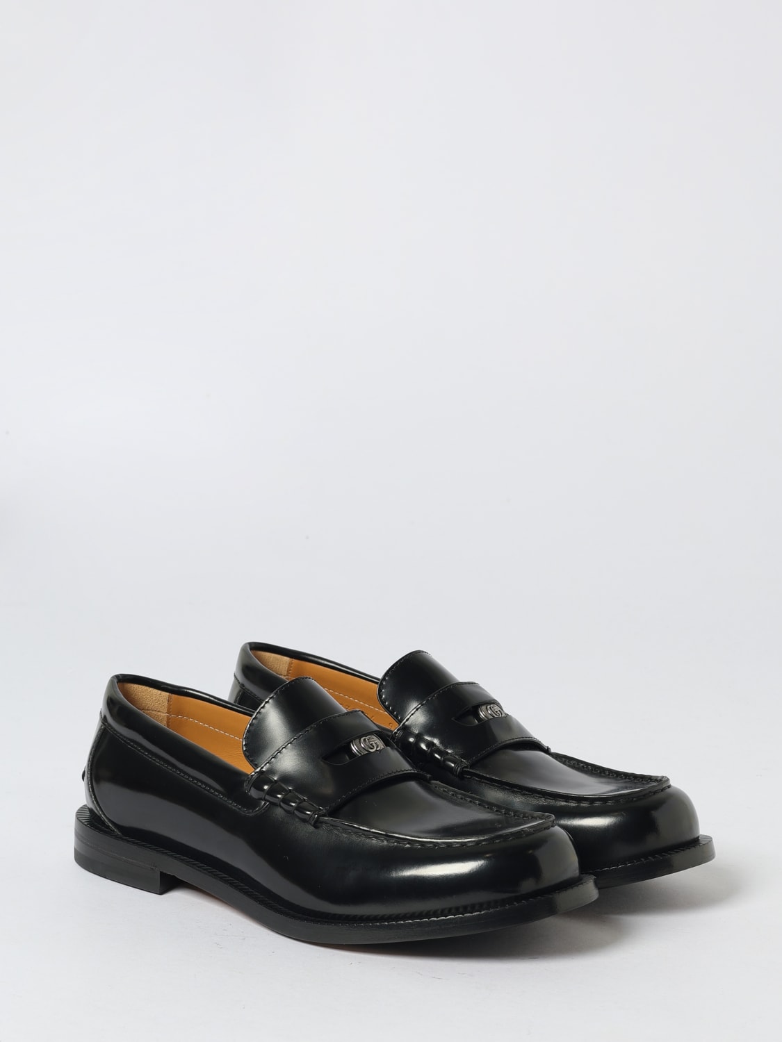 GUCCI MOKASSINS: Schuhe herren Gucci, Schwarz - Img 2