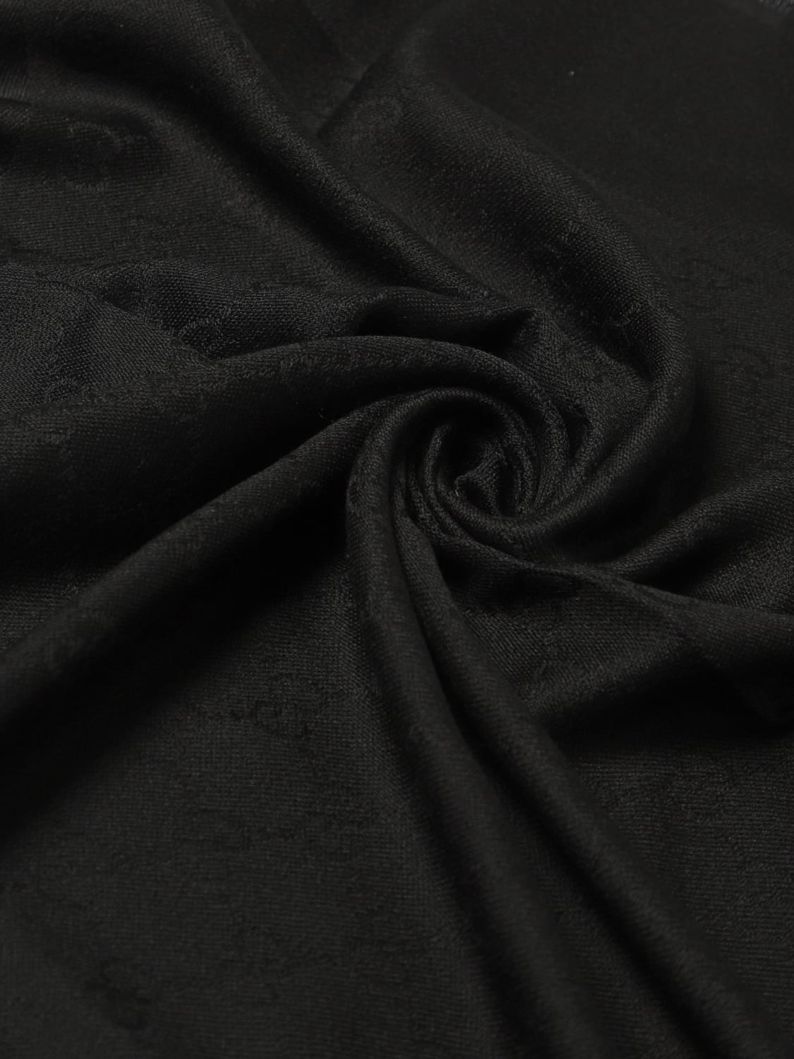 GUCCI SCARF: Scarf men Gucci, Black - Img 3