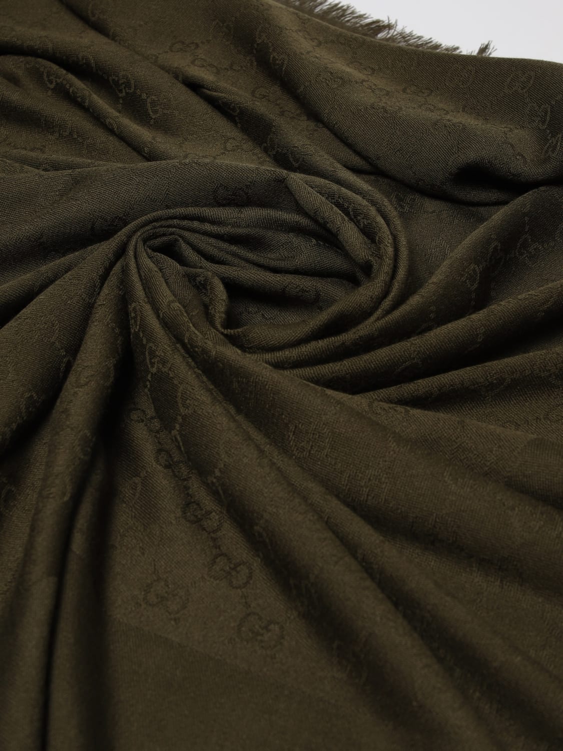 GUCCI SCARF: Scarf men Gucci, Green - Img 3