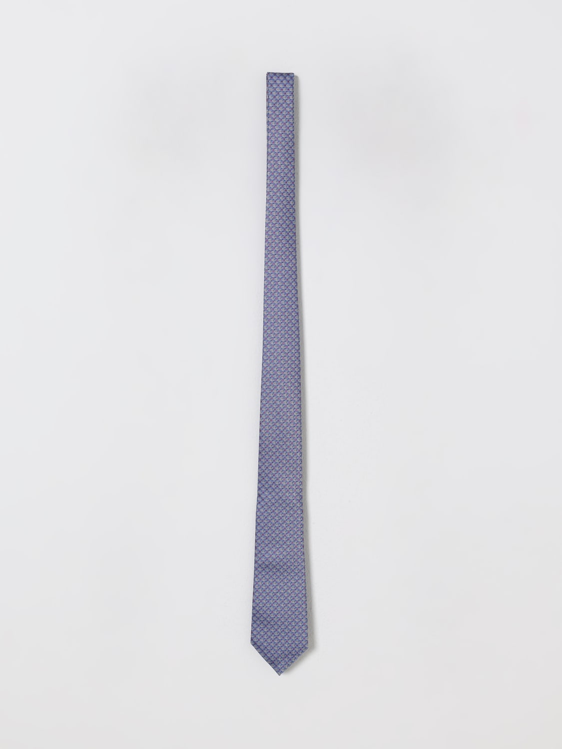 GUCCI TIE: Tie men Gucci, Royal Blue - Img 1