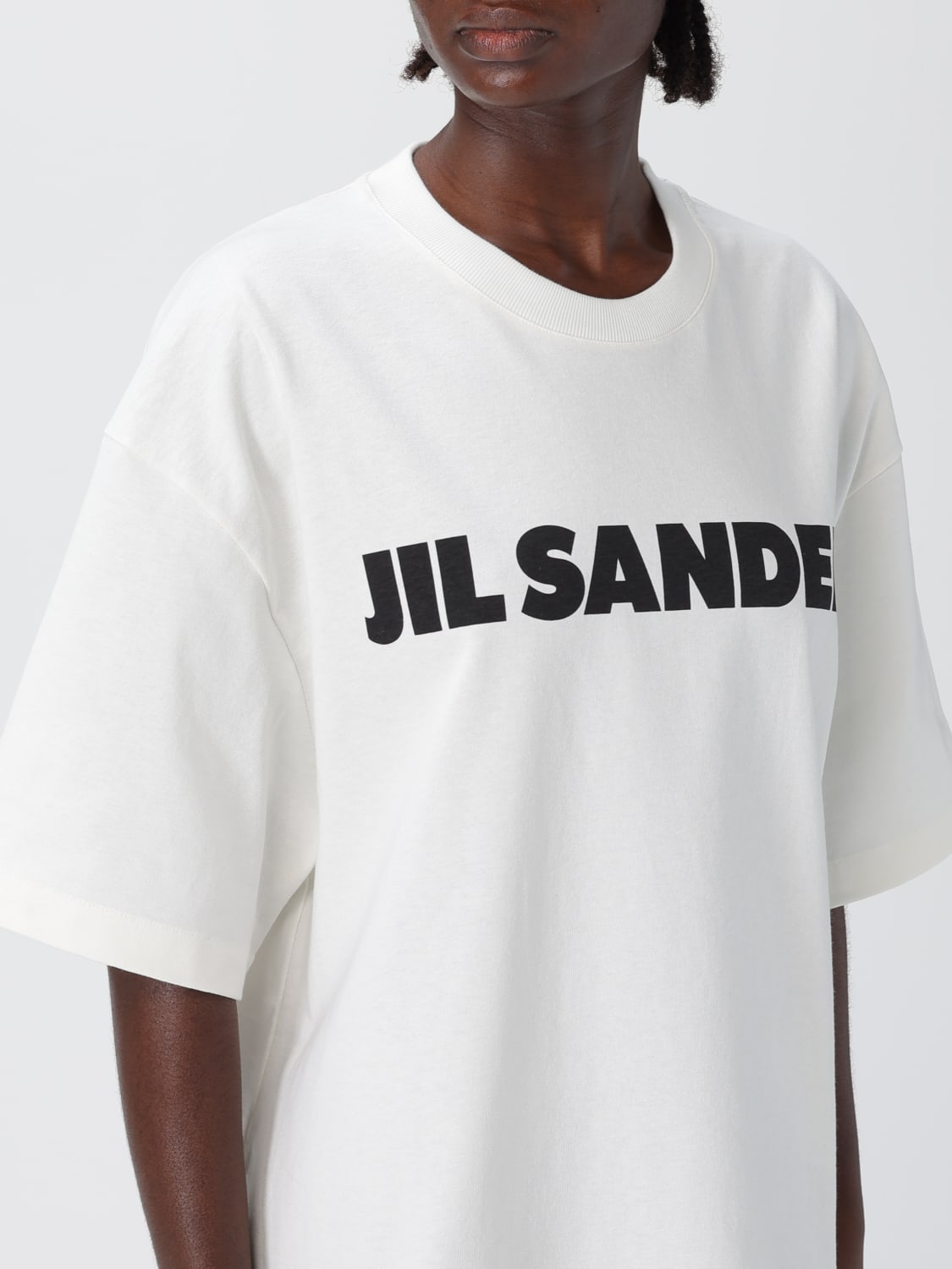 JIL SANDER T-SHIRT: T-shirt woman Jil Sander, Natural - Img 5