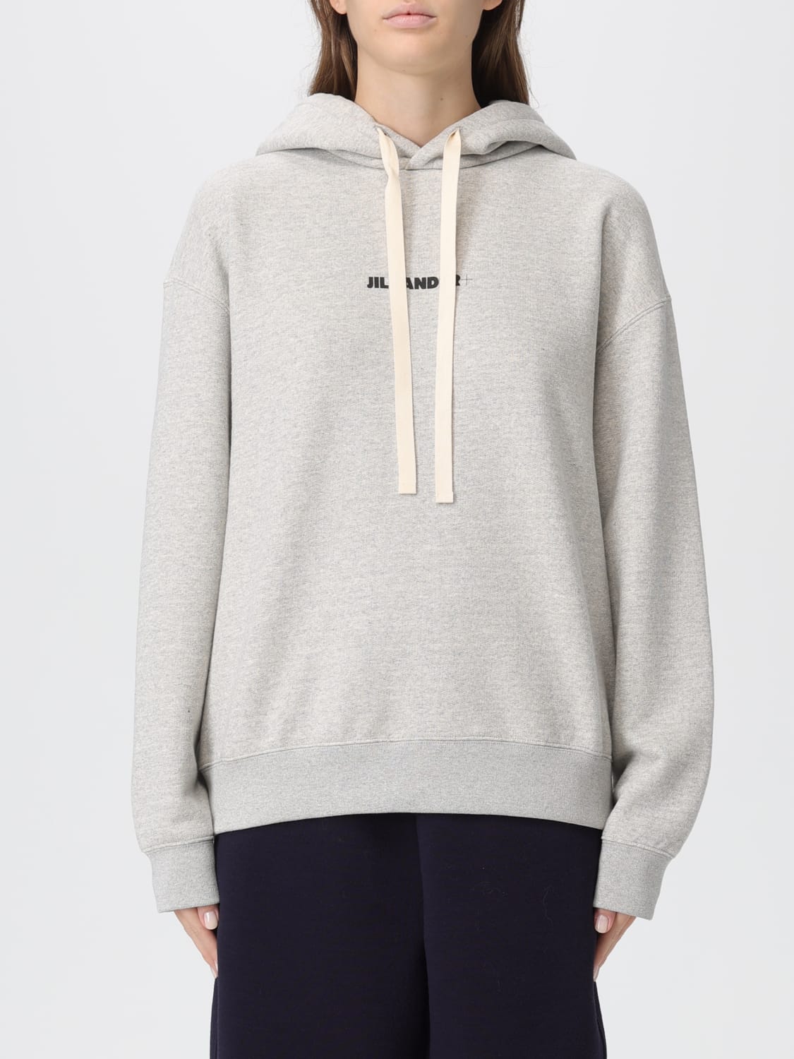 JIL SANDER SWEATSHIRT: Sweatshirt damen Jil Sander, Grau - Img 1