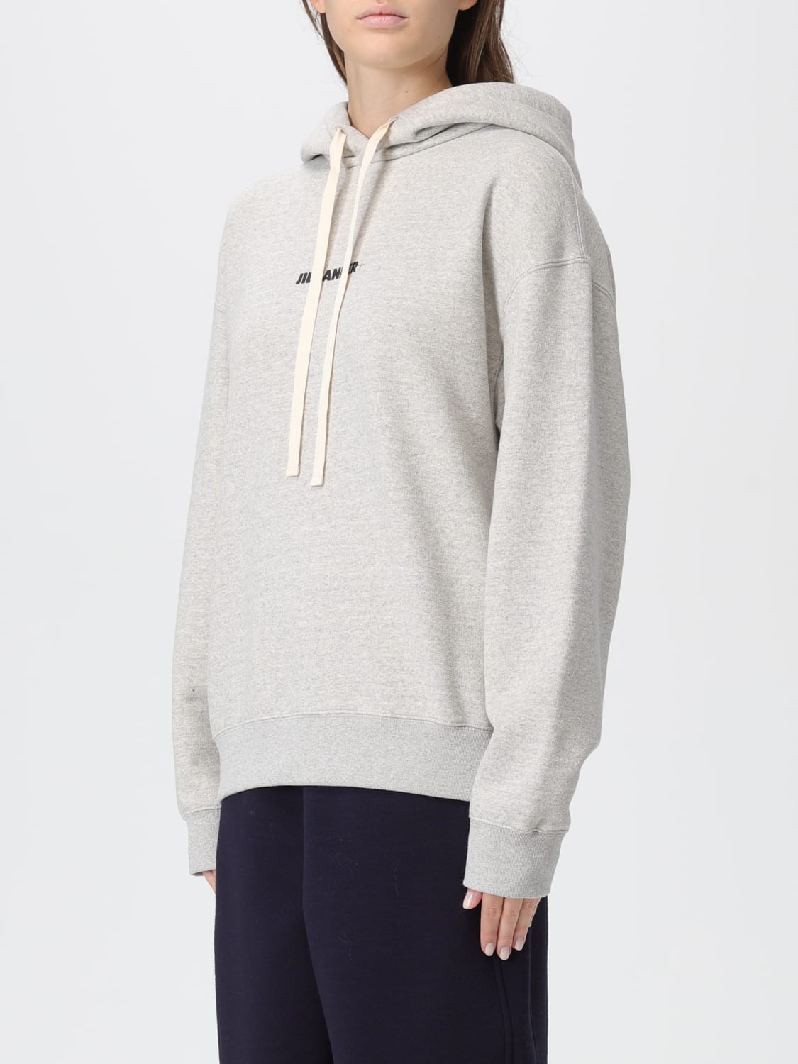 JIL SANDER SWEATSHIRT: Sweatshirt damen Jil Sander, Grau - Img 4