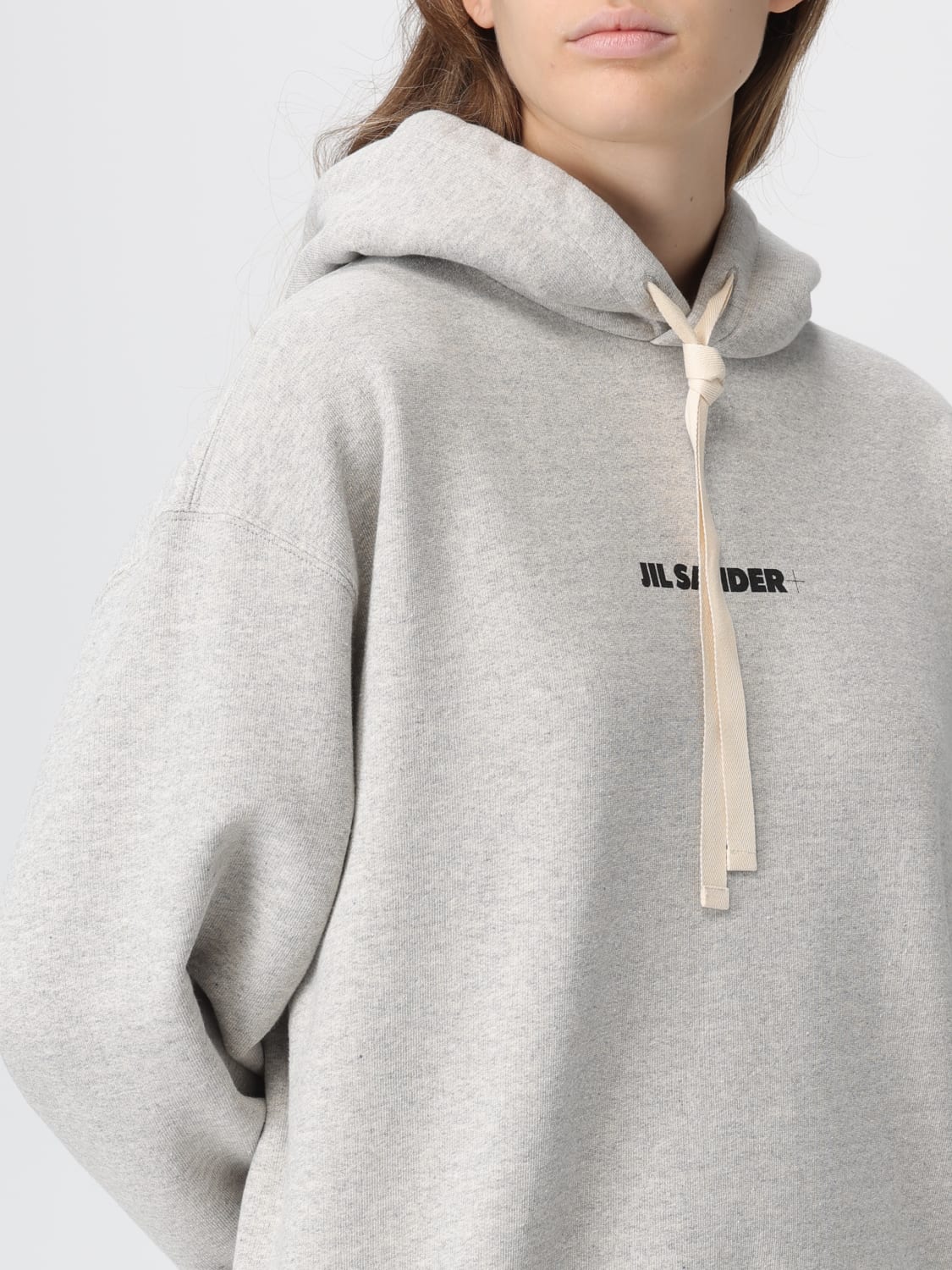 JIL SANDER SWEATSHIRT: Sweatshirt damen Jil Sander, Grau - Img 5