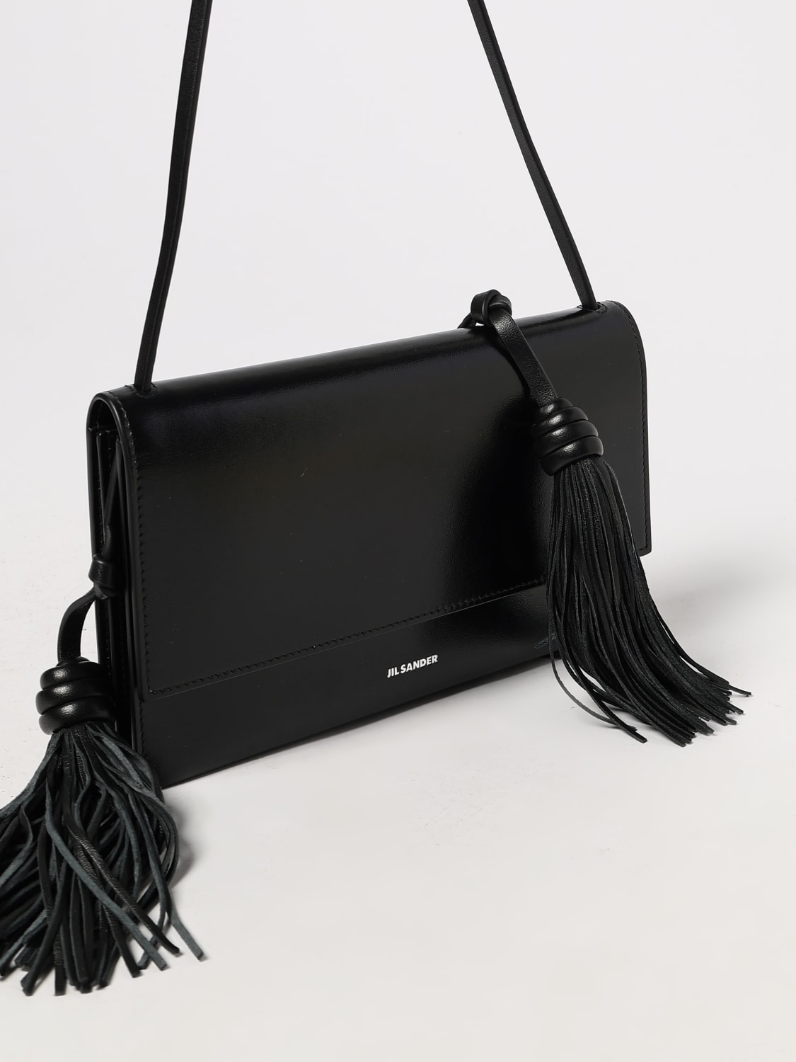 JIL SANDER MINI BAG: Shoulder bag woman Jil Sander, Black - Img 4
