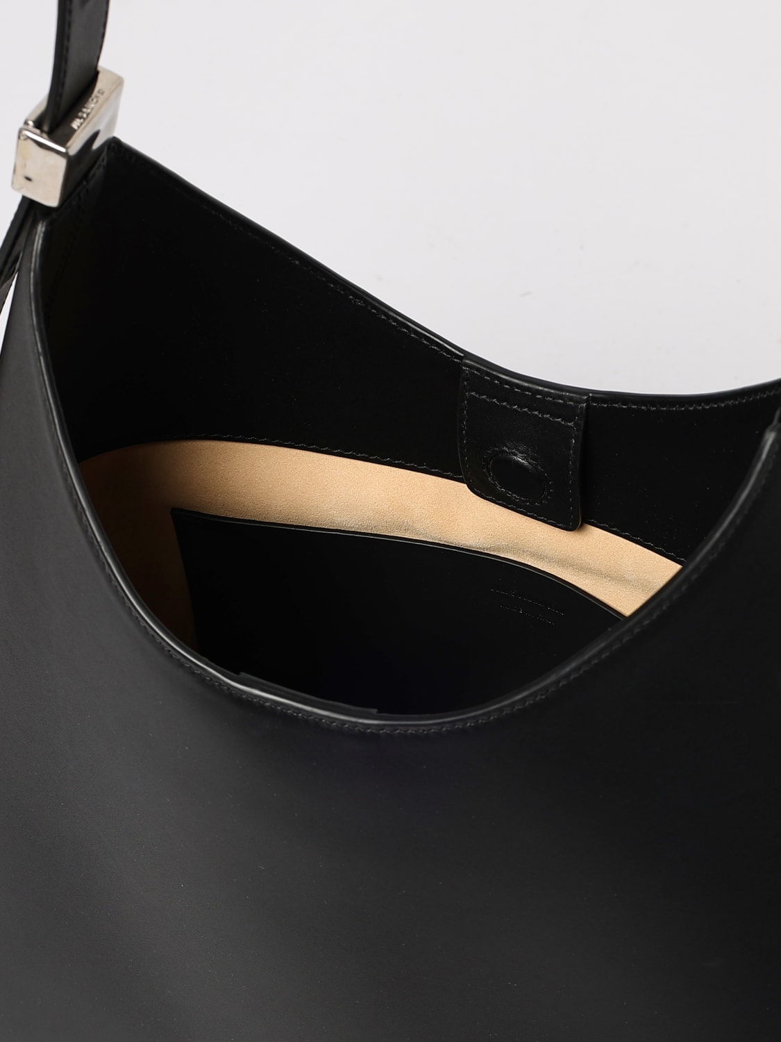 JIL SANDER SCHULTERTASCHE: Schultertasche damen Jil Sander, Schwarz - Img 5