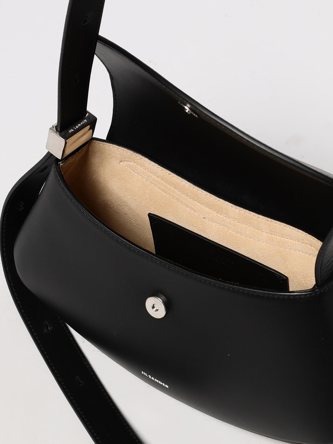 JIL SANDER SAC BANDOULIÈRE: Sac porté épaule femme Jil Sander, Noir - Img 5