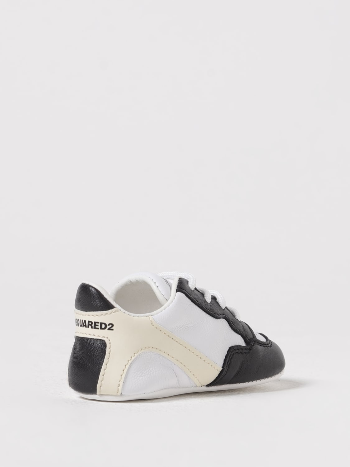 DSQUARED2 ZAPATILLAS: Zapatillas para recién nacido niños Dsquared2, Blanco - Img 3