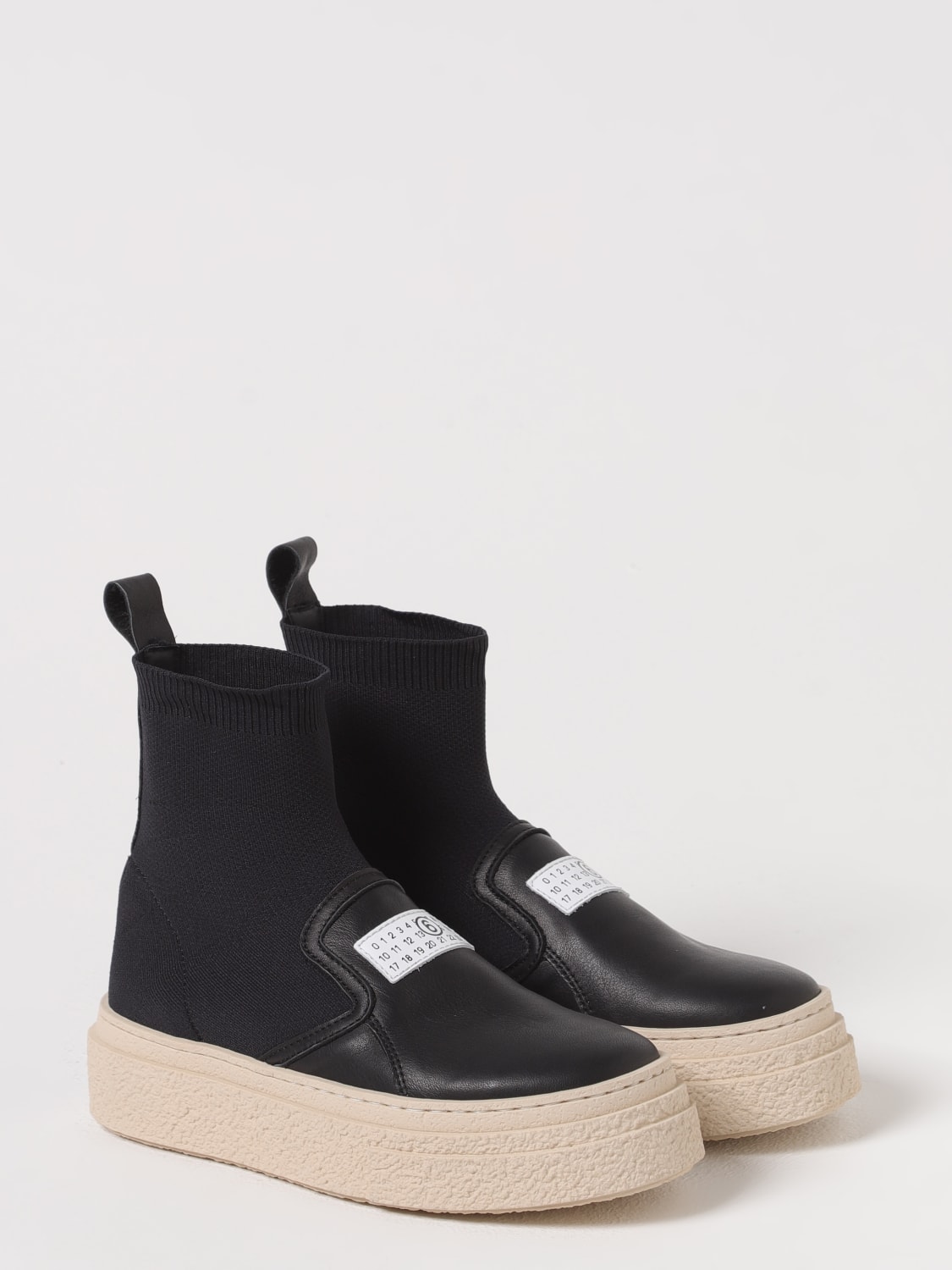 MM6 MAISON MARGIELA SNEAKERS: Sneakers kinder Mm6 Maison Margiela, Schwarz - Img 2