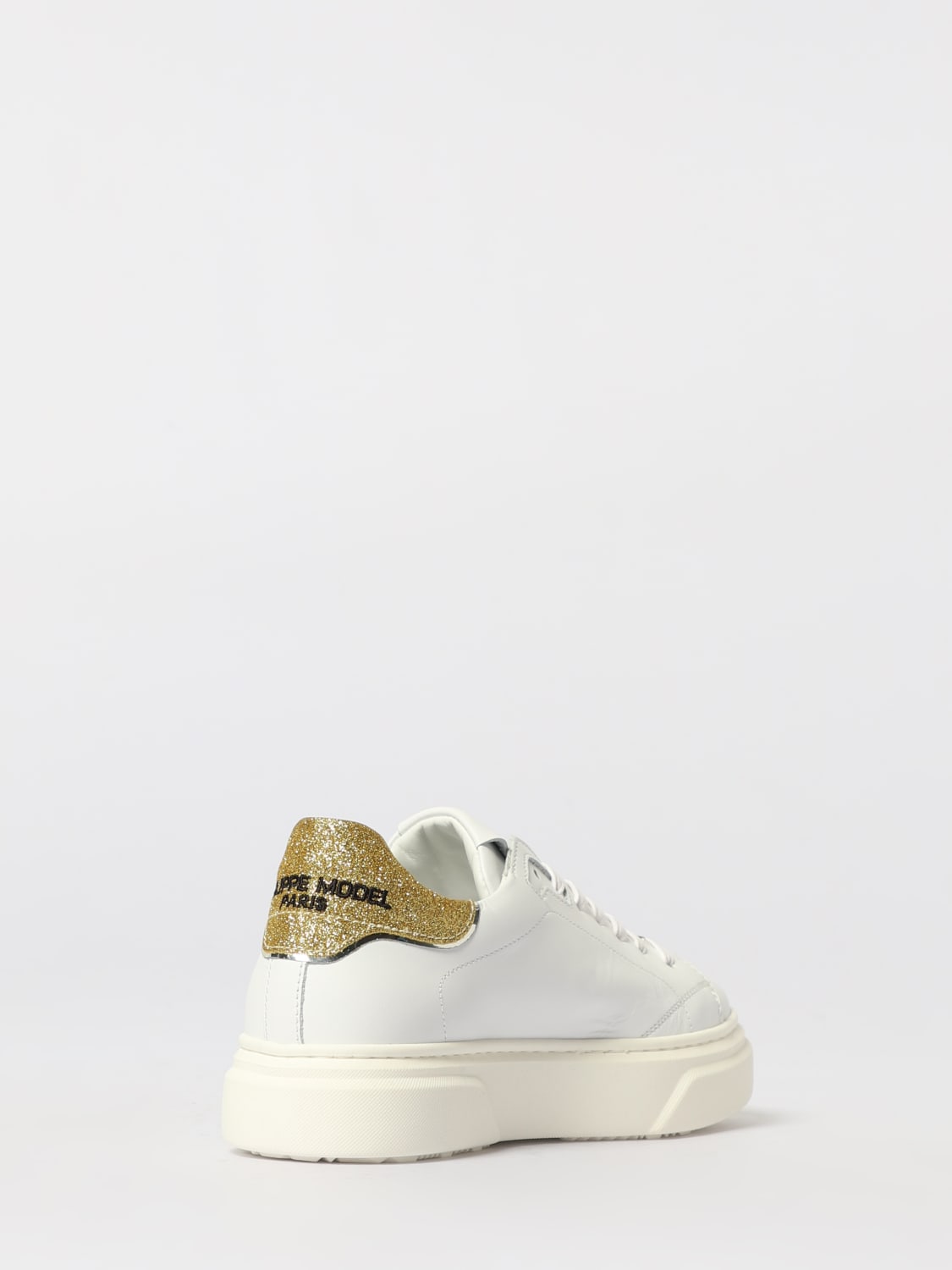 PHILIPPE MODEL JUNIOR BASKETS: Baskets enfant Philippe Model Junior, Blanc - Img 3