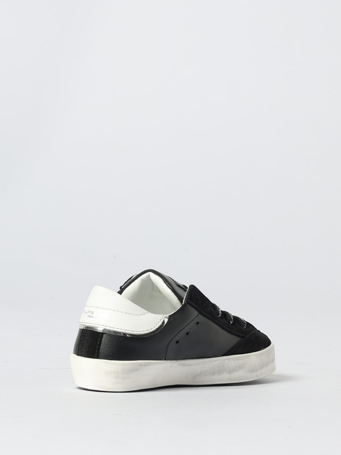 PHILIPPE MODEL JUNIOR SNEAKERS: Sneakers kids Philippe Model Junior, Black - Img 3