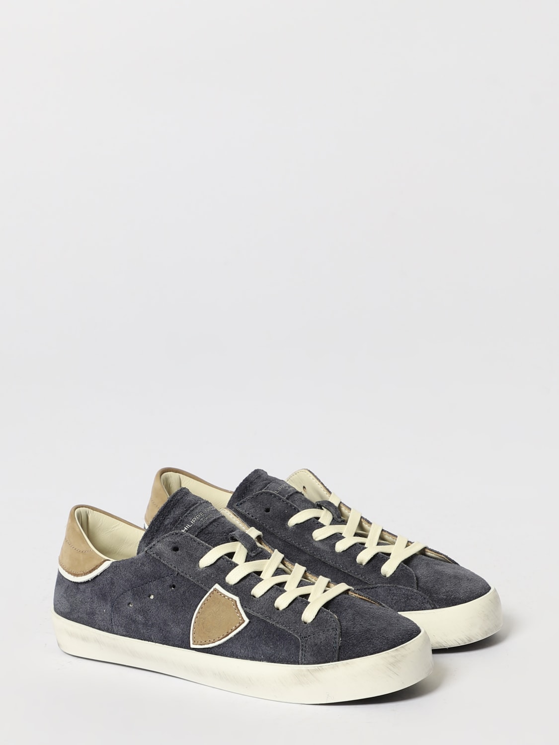 PHILIPPE MODEL JUNIOR 运动鞋: 童运动鞋 儿童 Philippe Model Junior, 蓝色 - Img 2