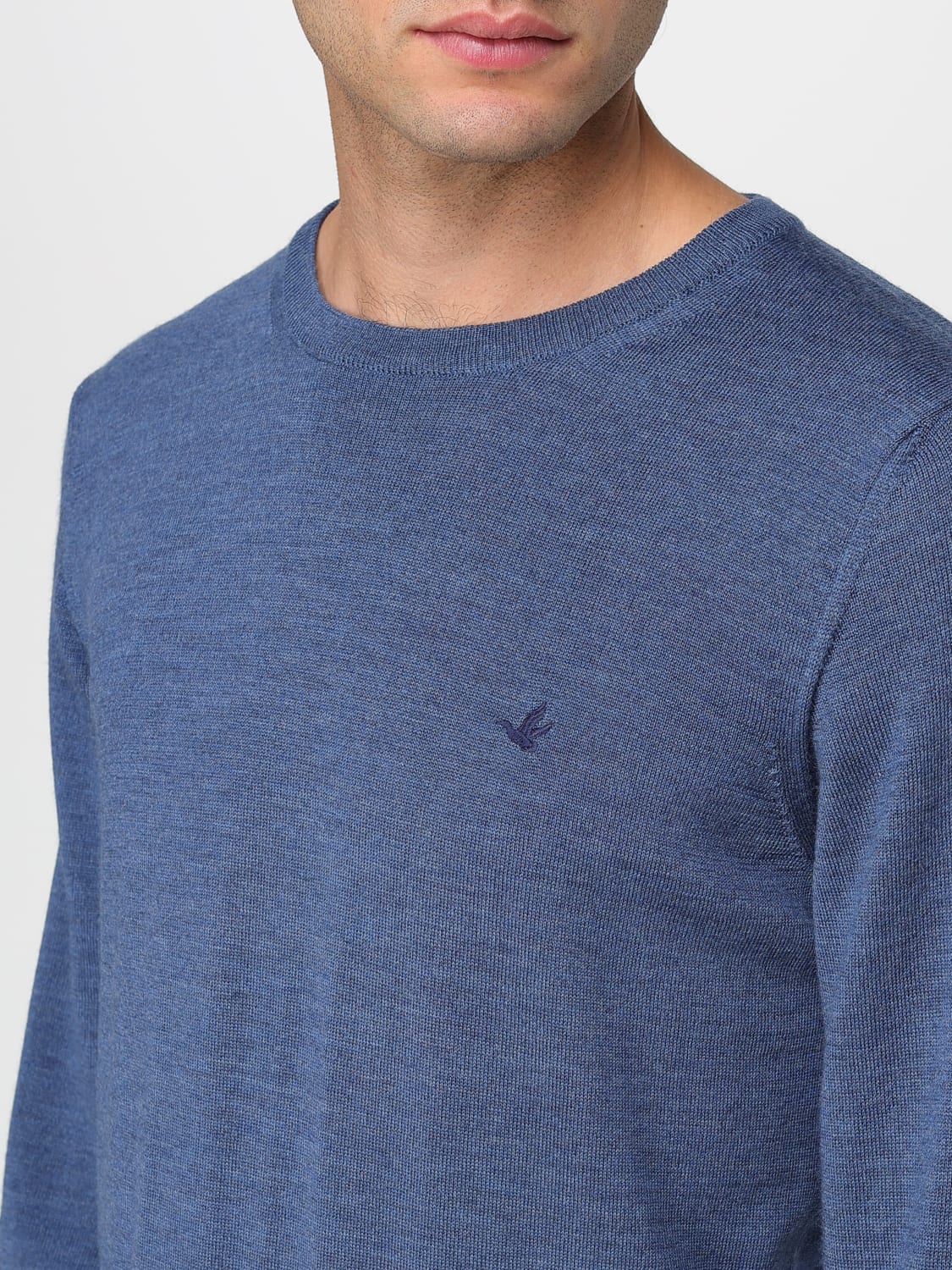 BROOKSFIELD MAGLIA: Maglia a girocollo classico Brooksfield, Azzurro - Img 3