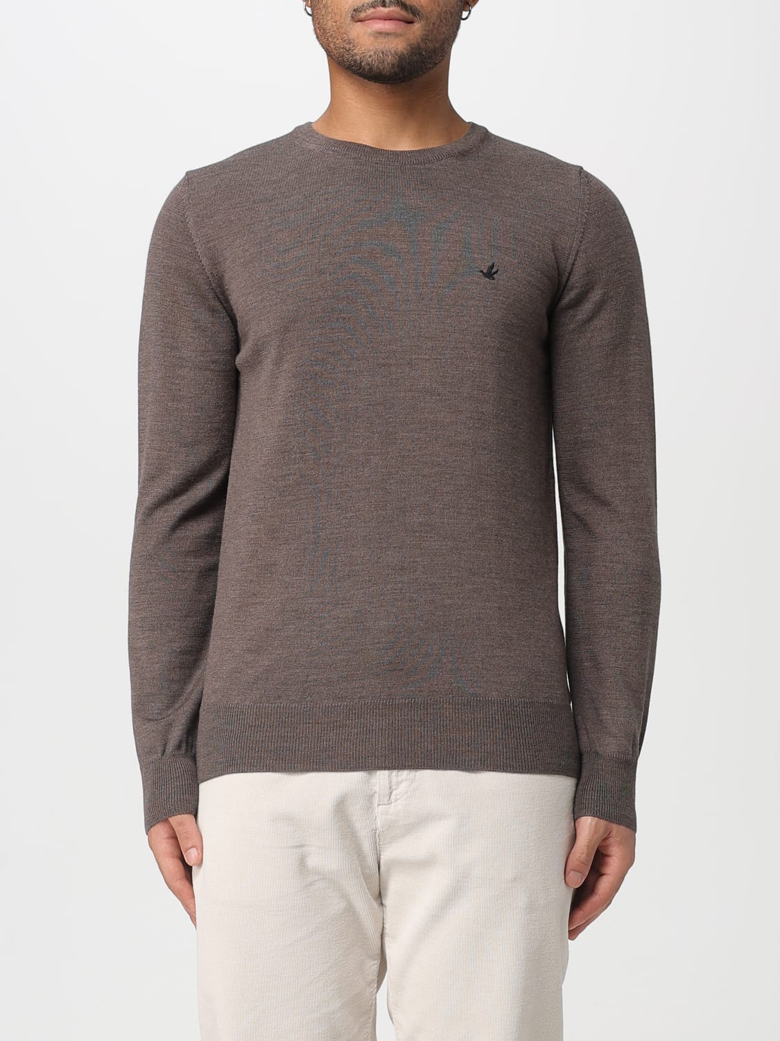 BROOKSFIELD SWEATER: Sweater men Brooksfield, Brown - Img 1