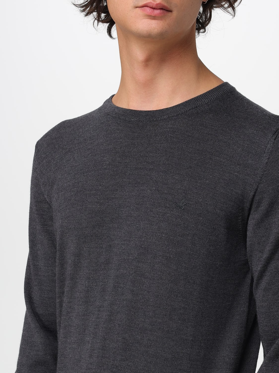 BROOKSFIELD PULLOVER: Pullover herren Brooksfield, Charcoal - Img 3