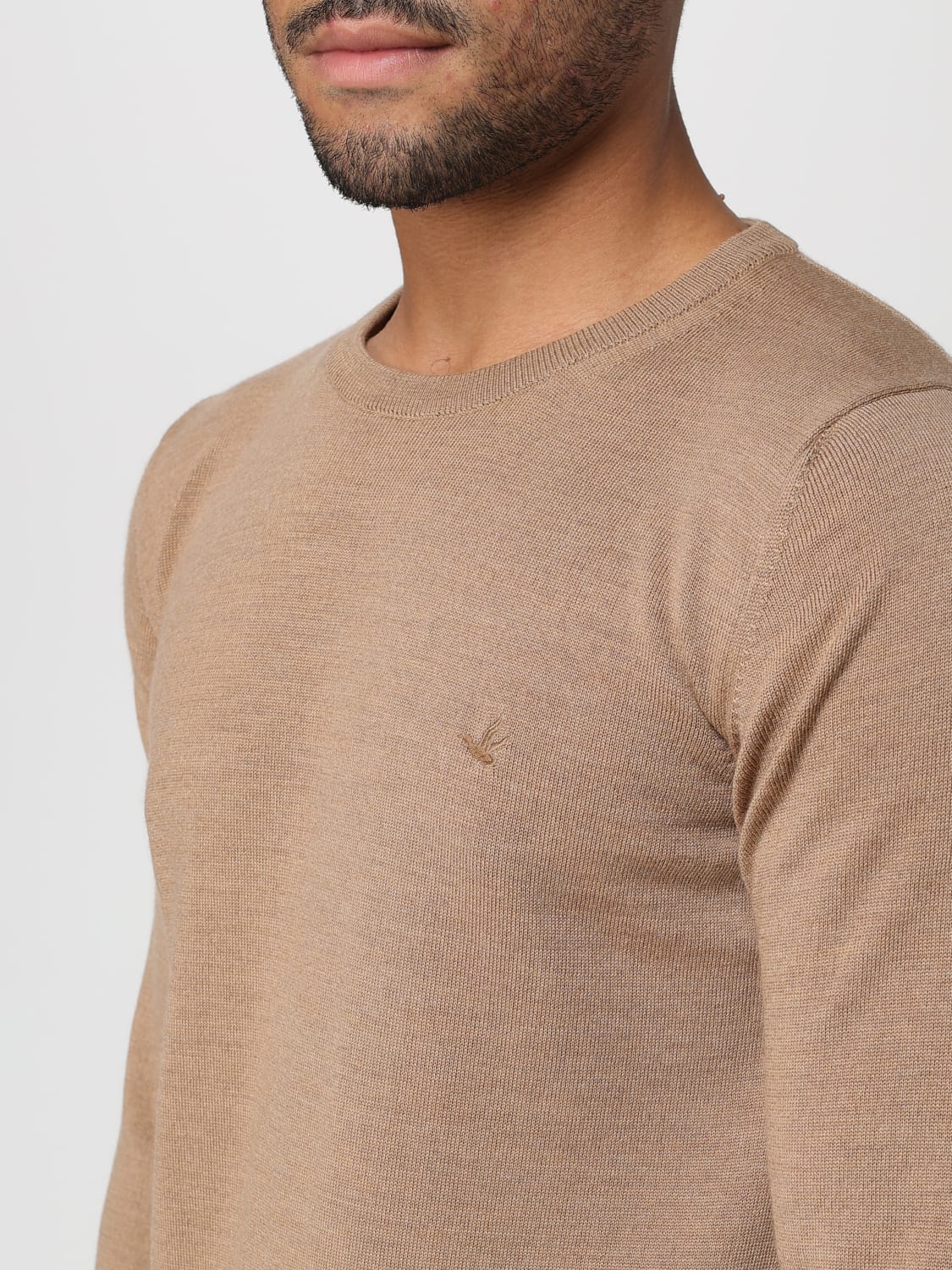 BROOKSFIELD SWEATER: Sweater men Brooksfield, Camel - Img 3