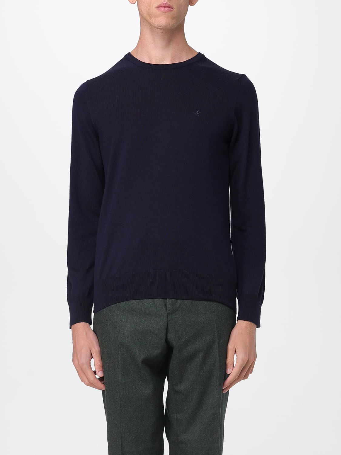 BROOKSFIELD SWEATER: Sweater men Brooksfield, Navy - Img 1