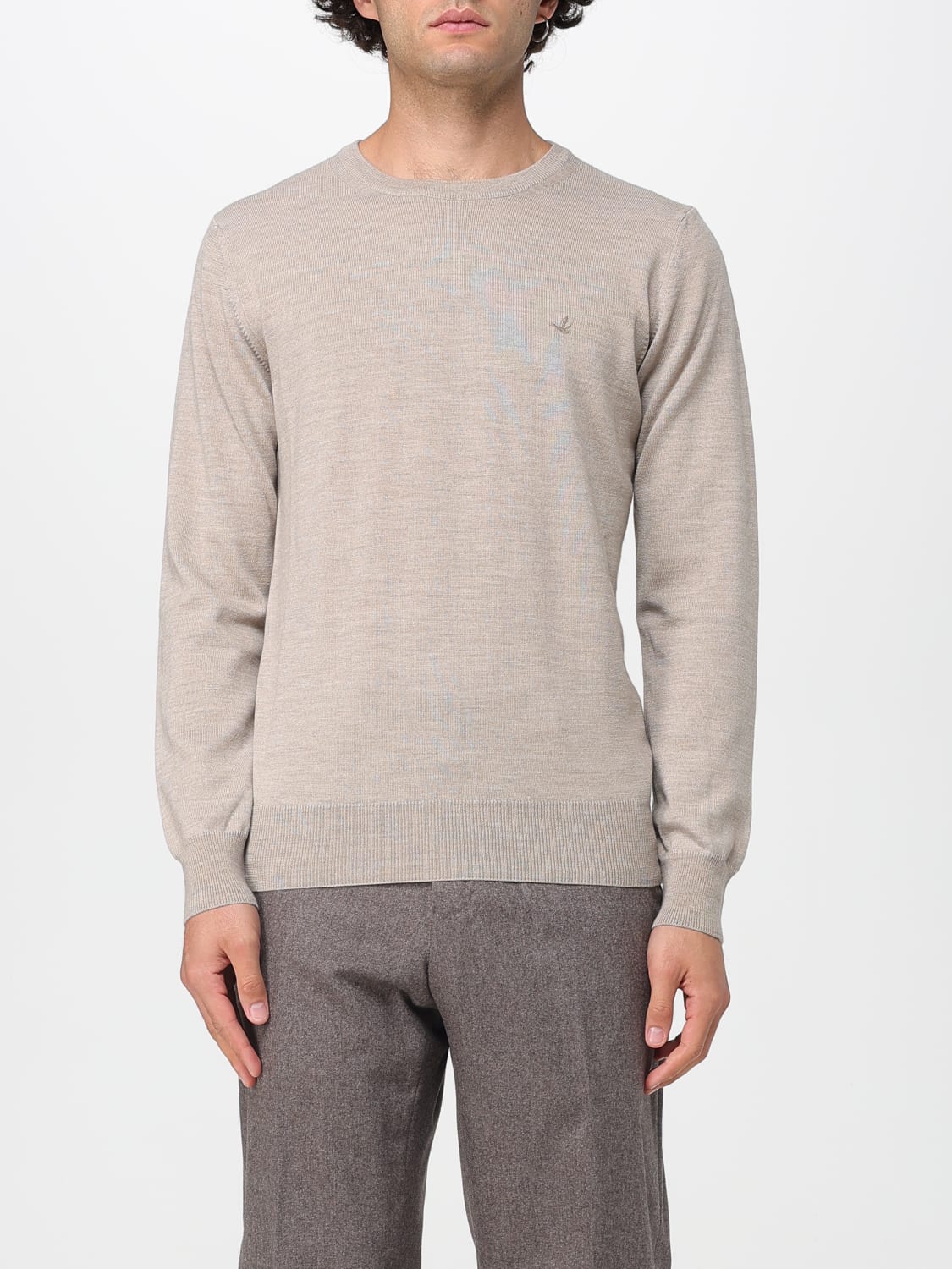 BROOKSFIELD SWEATER: Sweater men Brooksfield, Sand - Img 1