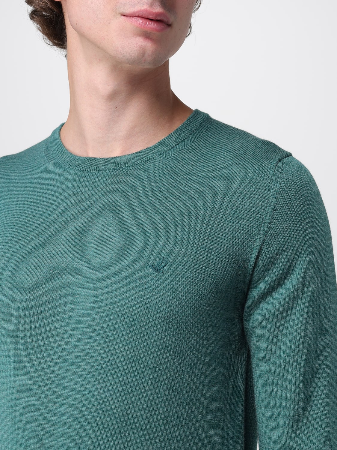 BROOKSFIELD SWEATER: Sweater men Brooksfield, Forest Green - Img 3