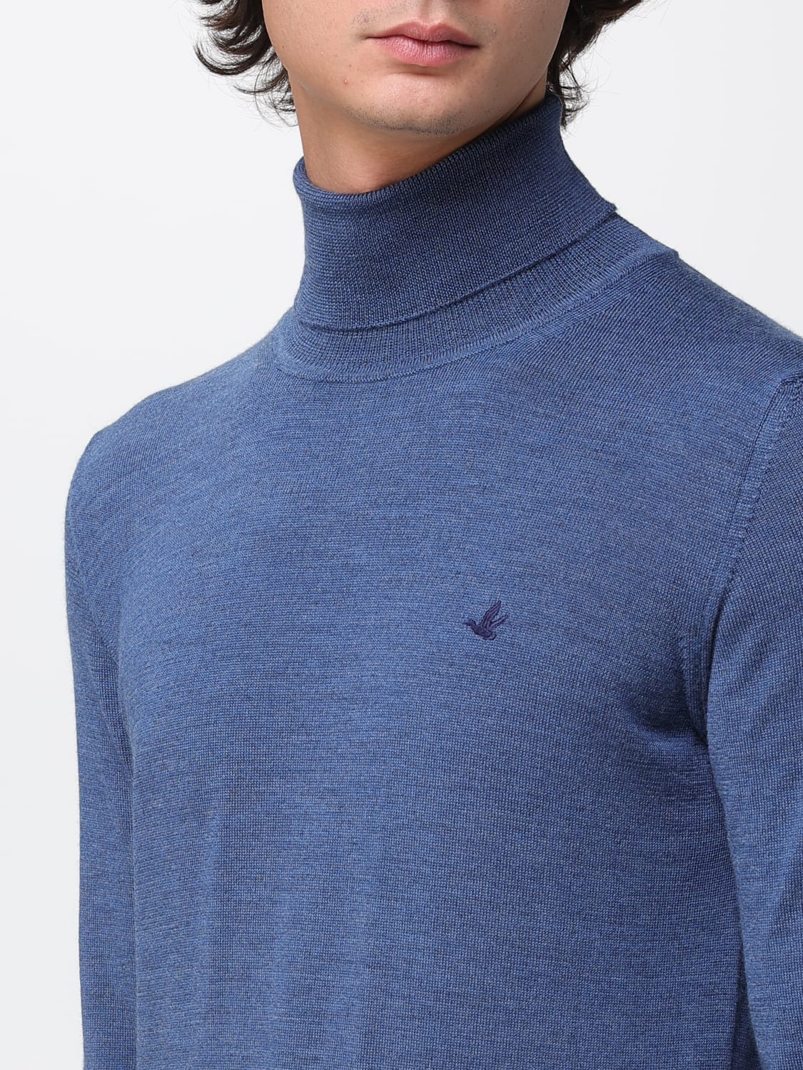 BROOKSFIELD SWEATER: Sweater men Brooksfield, Gnawed Blue - Img 3