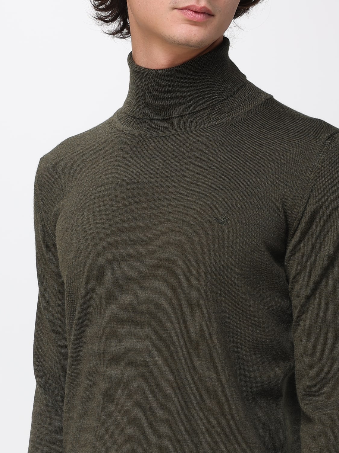 BROOKSFIELD PULLOVER: Pullover herren Brooksfield, Olive - Img 3