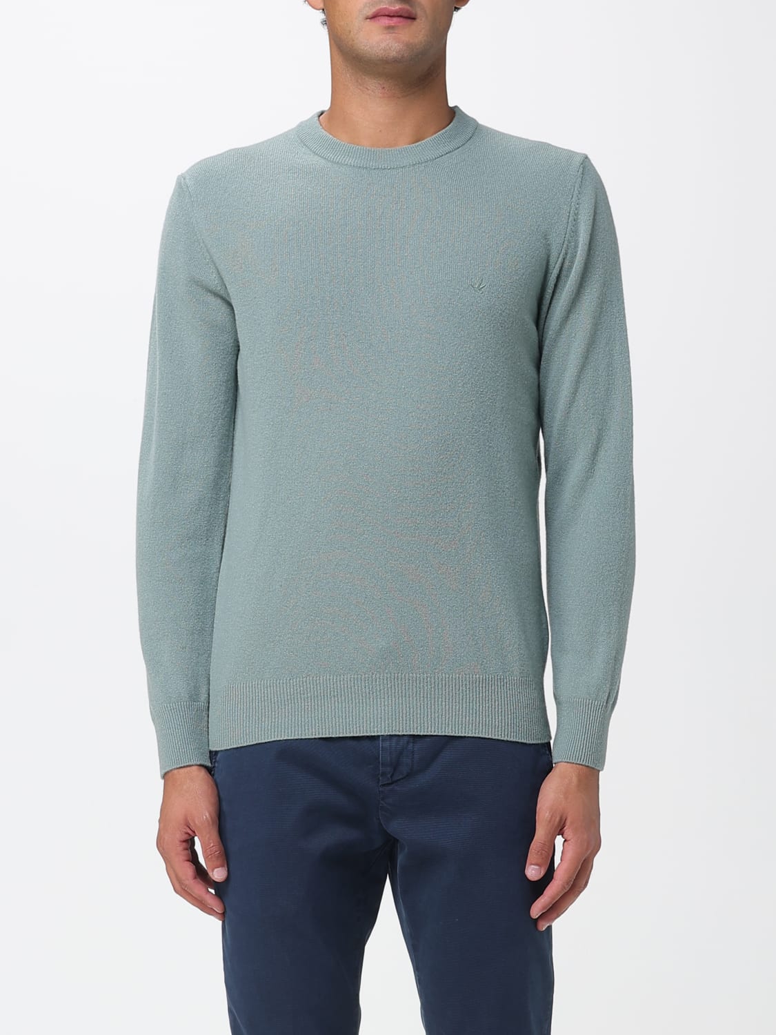 BROOKSFIELD PULLOVER: Pullover herren Brooksfield, Sage Grün - Img 1