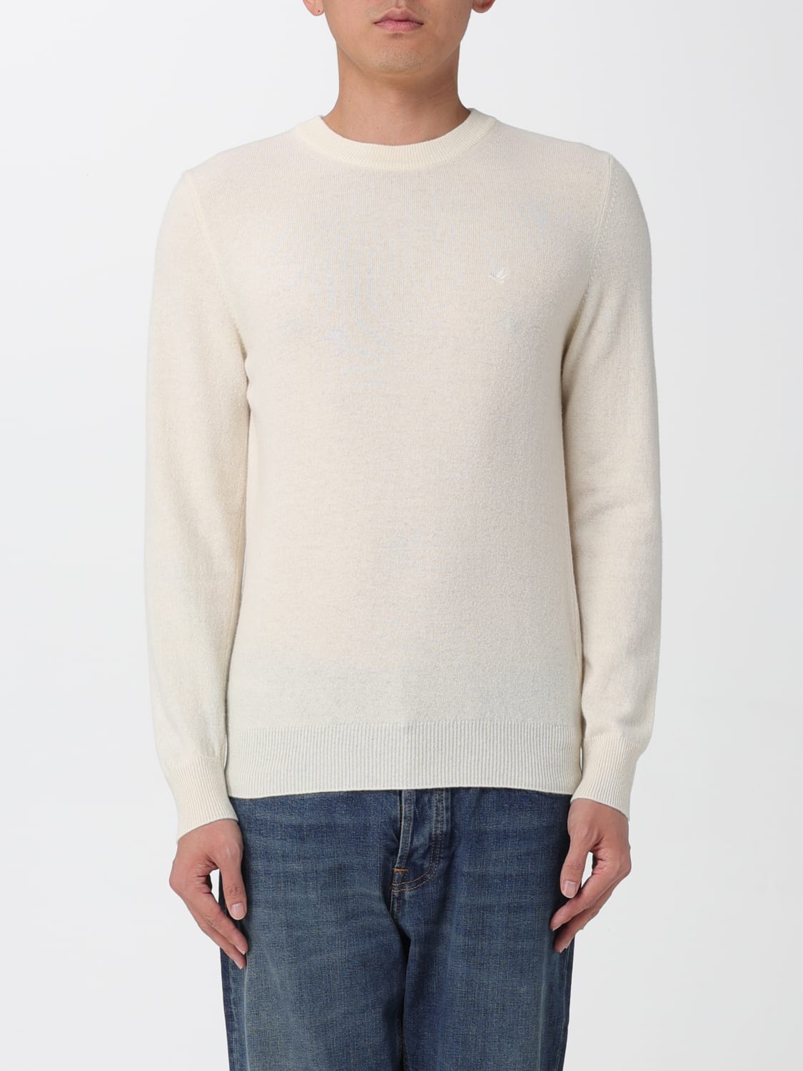 BROOKSFIELD SWEATER: Sweater men Brooksfield, Milk - Img 1