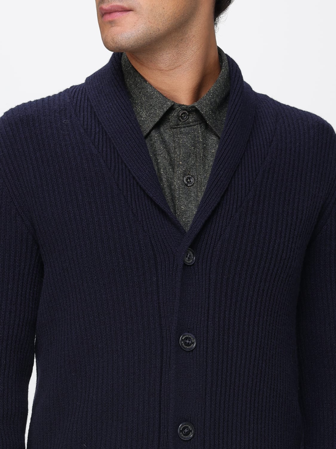 BROOKSFIELD SWEATER: Sweater men Brooksfield, Blue - Img 4