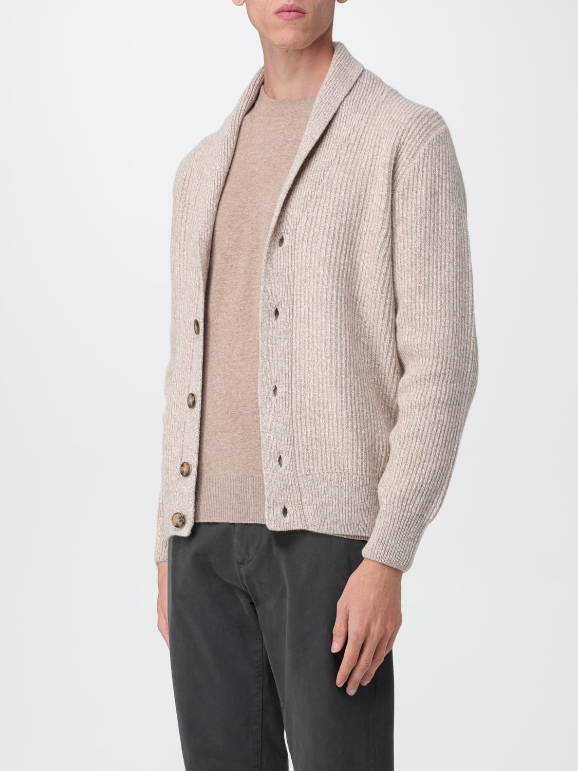 BROOKSFIELD SWEATER: Sweater men Brooksfield, Beige - Img 3