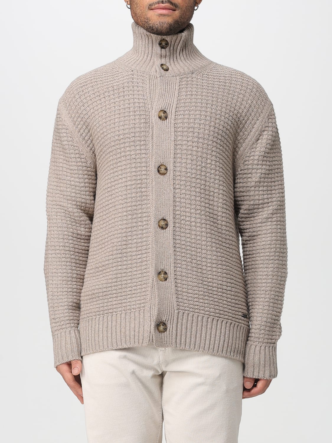 BROOKSFIELD SWEATER: Sweater men Brooksfield, Ivory - Img 1