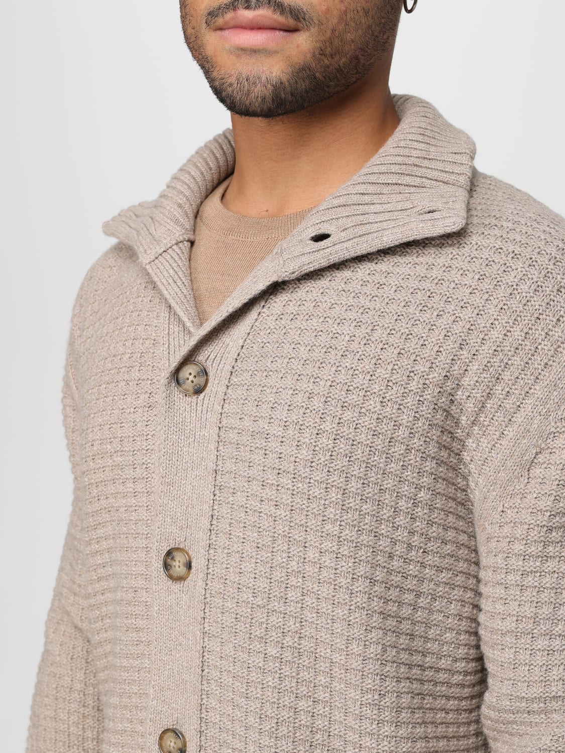 BROOKSFIELD SWEATER: Sweater men Brooksfield, Ivory - Img 4