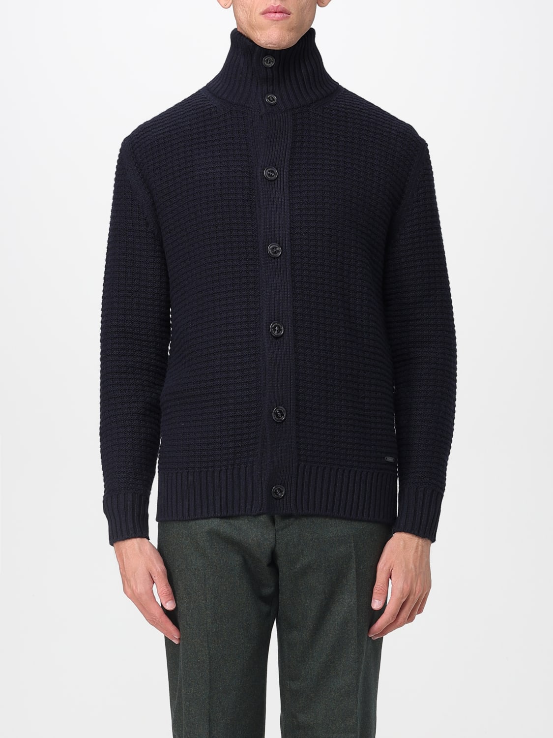 BROOKSFIELD SWEATER: Sweater men Brooksfield, Navy - Img 1