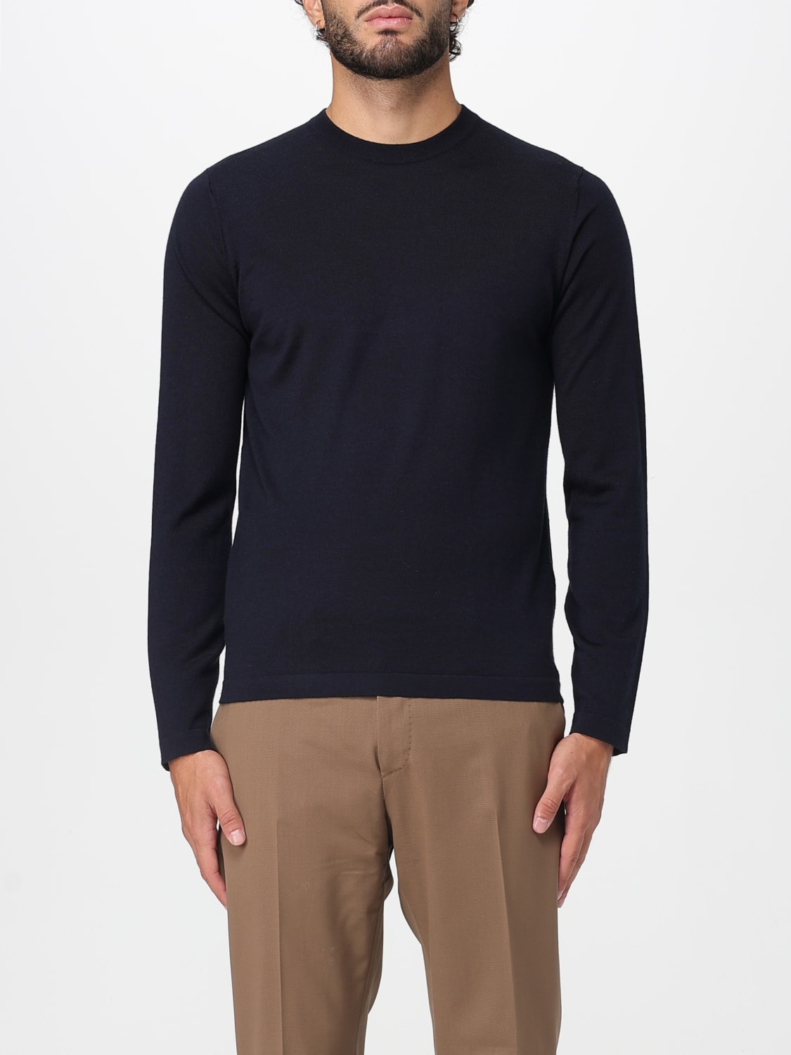 BROOKSFIELD SWEATER: Sweater men Brooksfield, Blue - Img 1