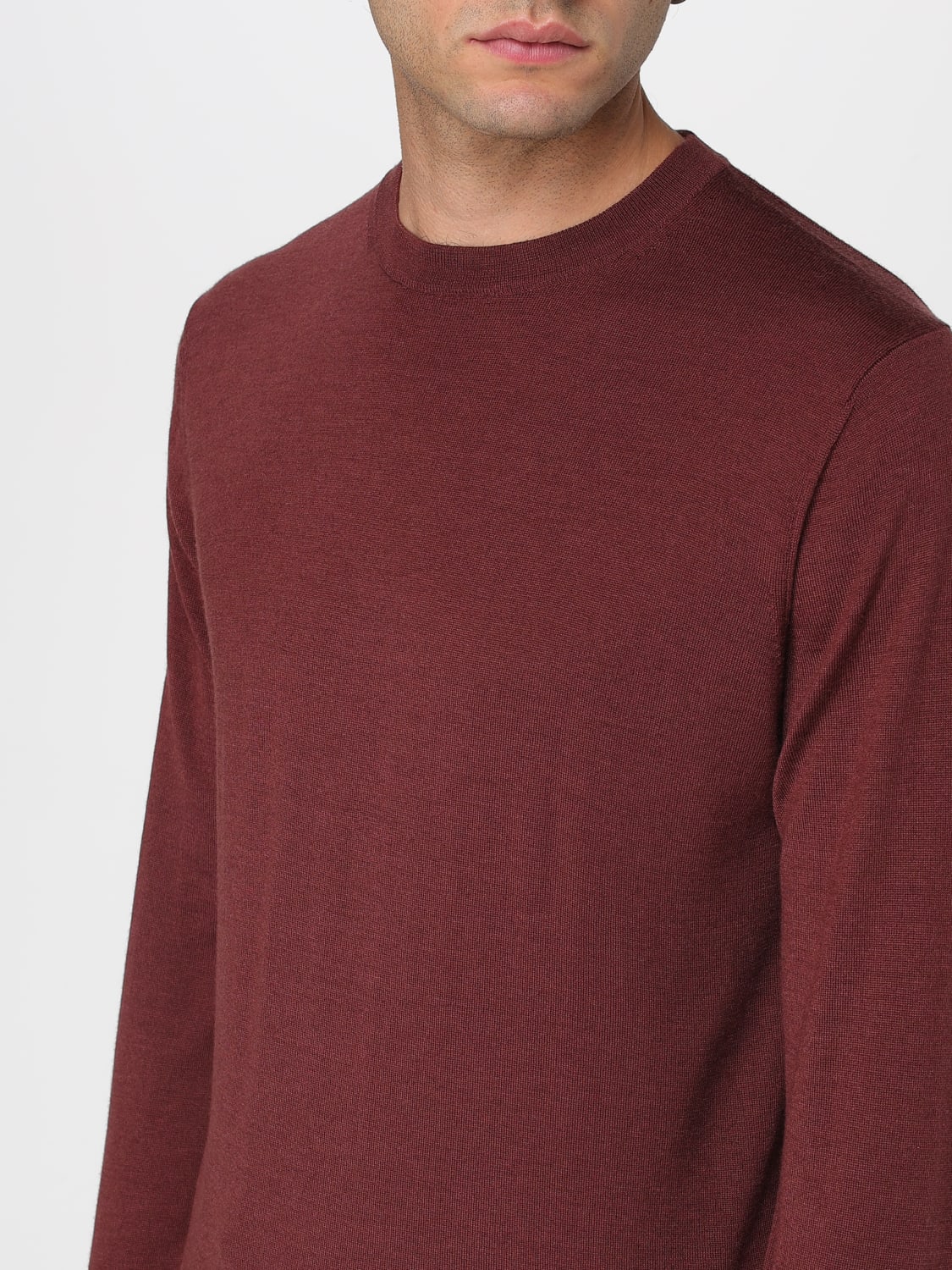 BROOKSFIELD PULLOVER: Pullover herren Brooksfield, Burgunderrot - Img 3