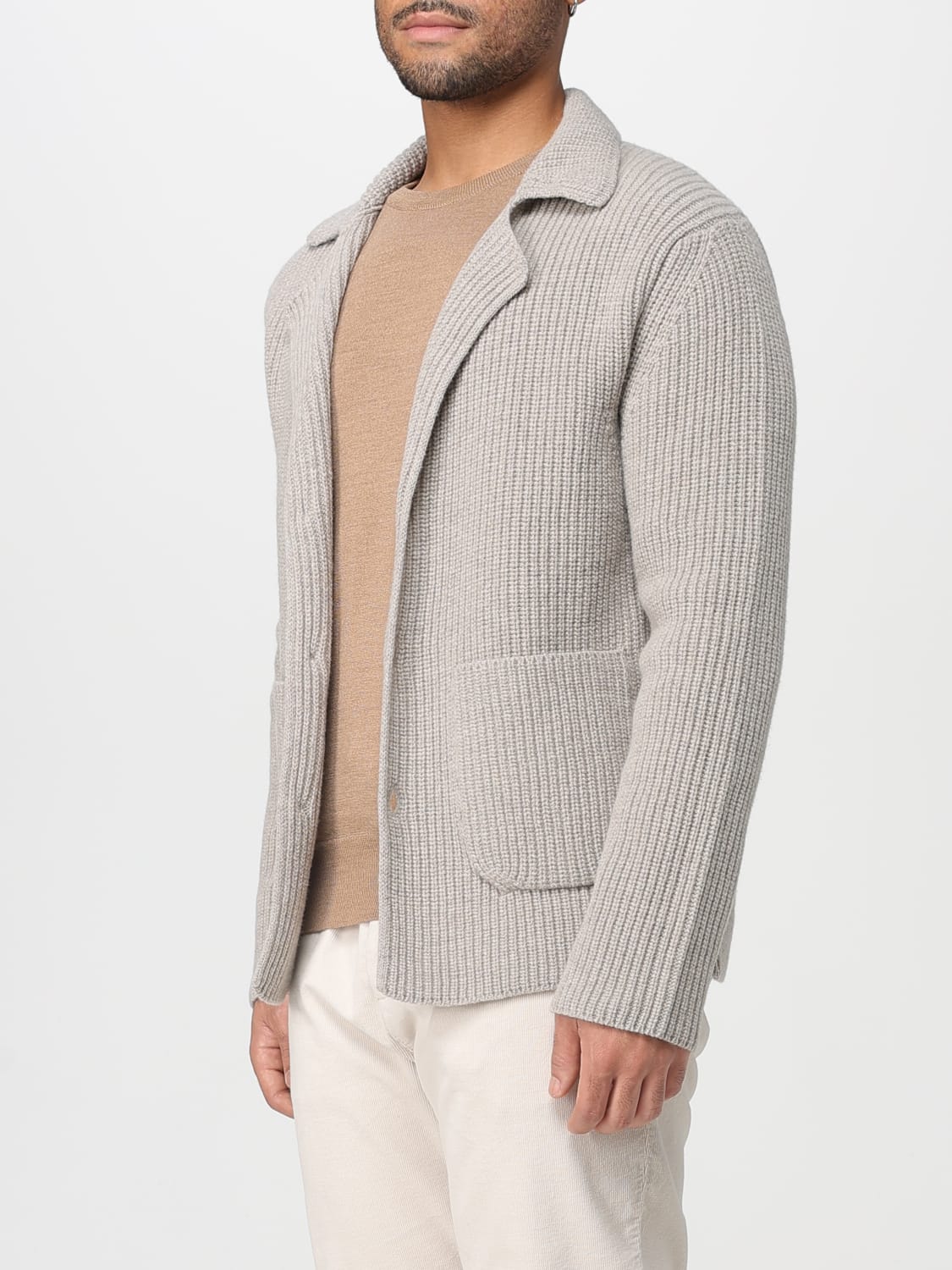 BROOKSFIELD SWEATER: Blazer men Brooksfield, Natural - Img 3