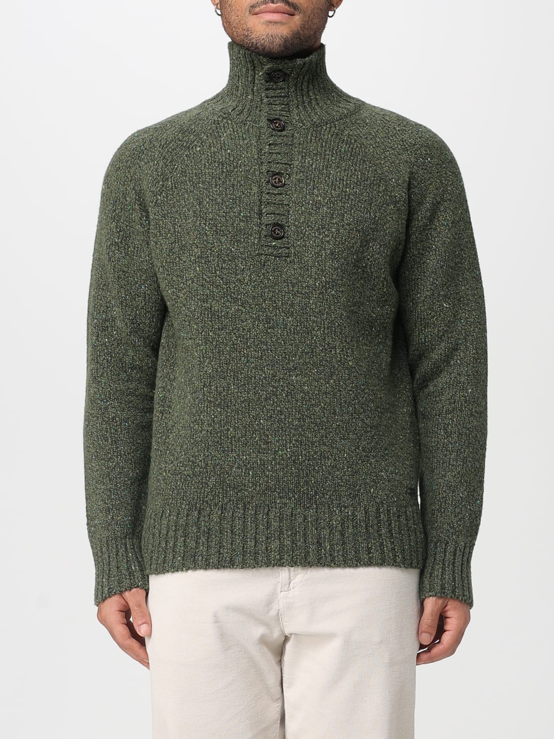 BROOKSFIELD SWEATER: Sweater men Brooksfield, Forest Green - Img 1